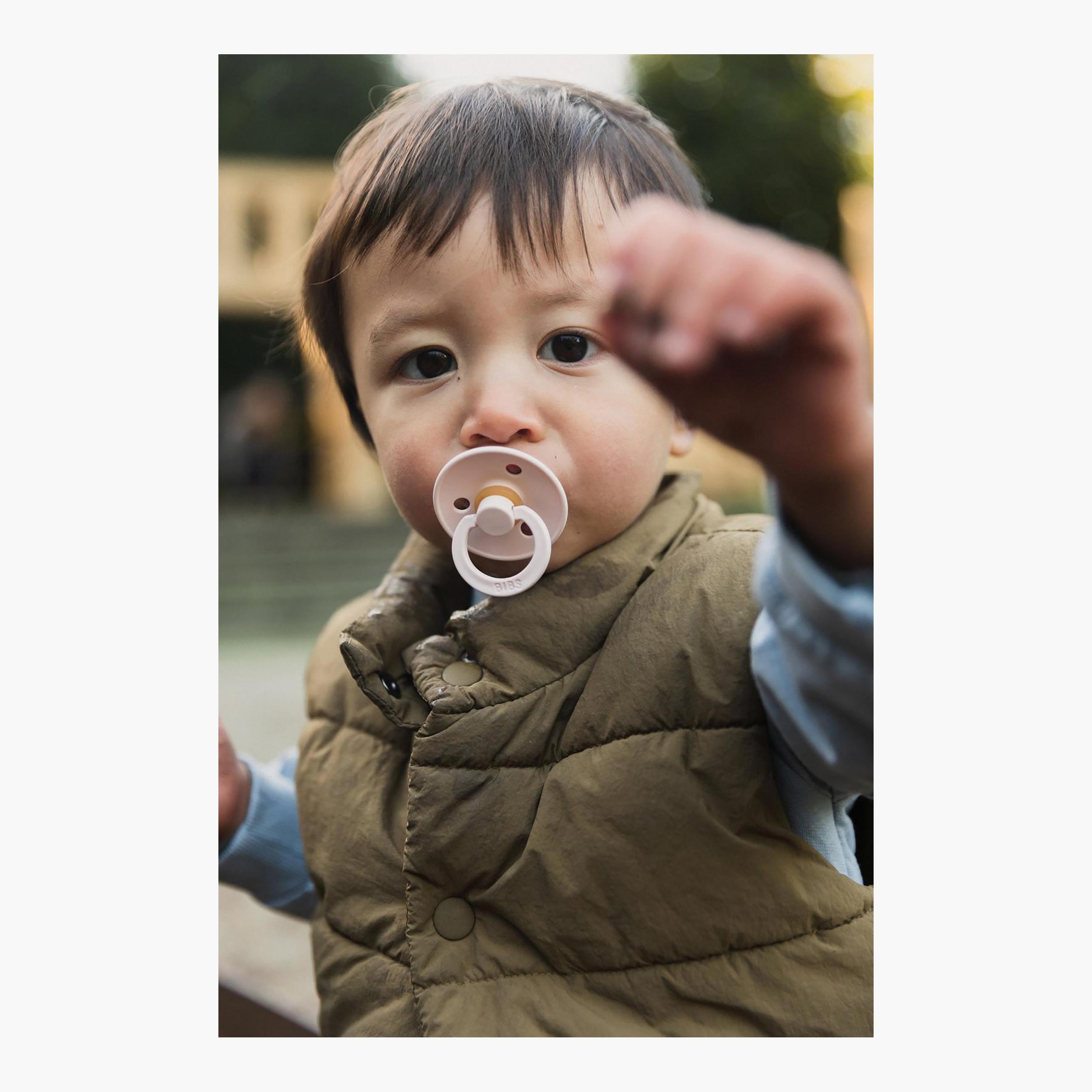 Bibs 4-Piece Round Colour Natural Rubber Pacifier Set - Size 2-baby-feeding-pacifiers-image-9