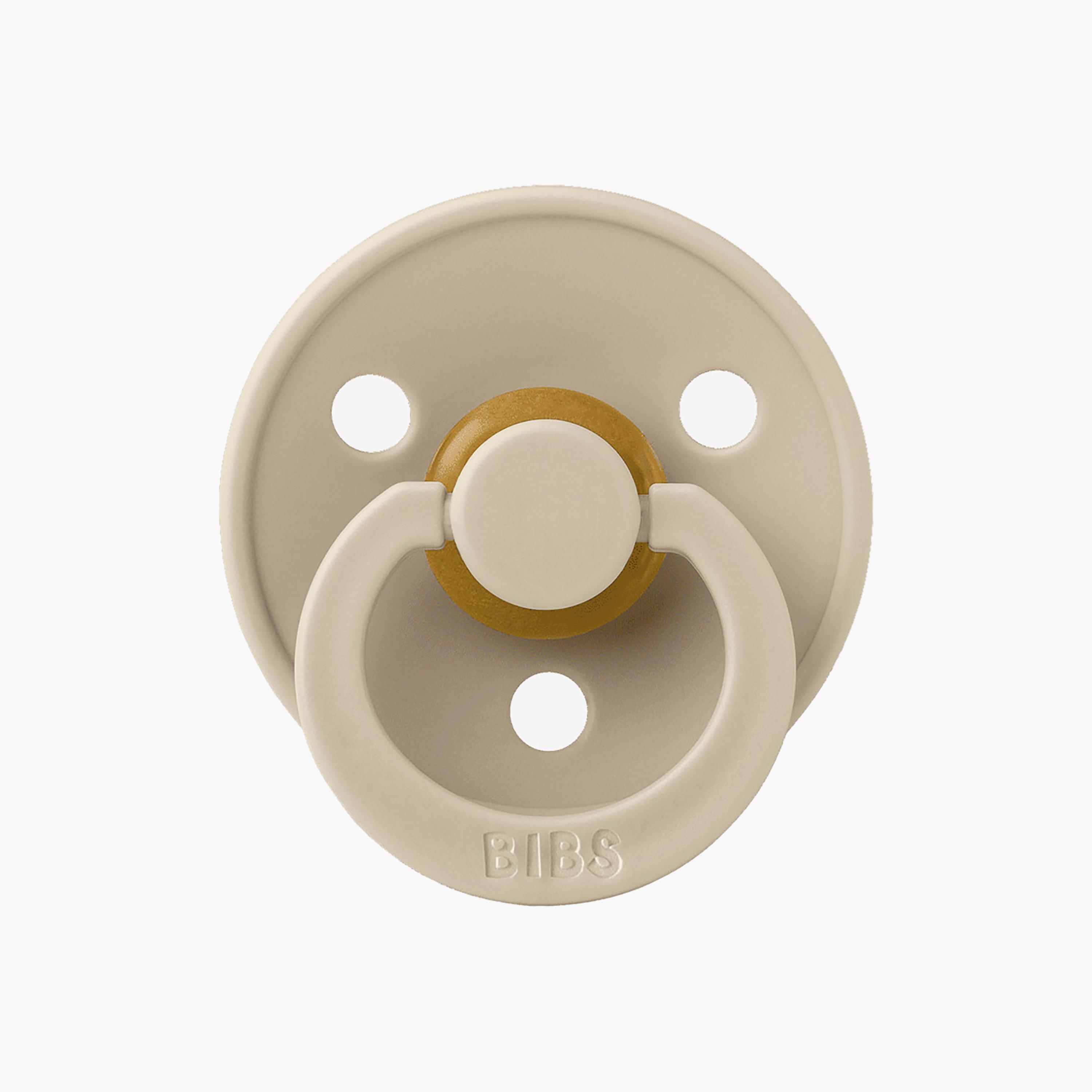 Bibs 4-Piece Round Colour Natural Rubber Pacifier Set - Size 2-baby-feeding-pacifiers-image-5