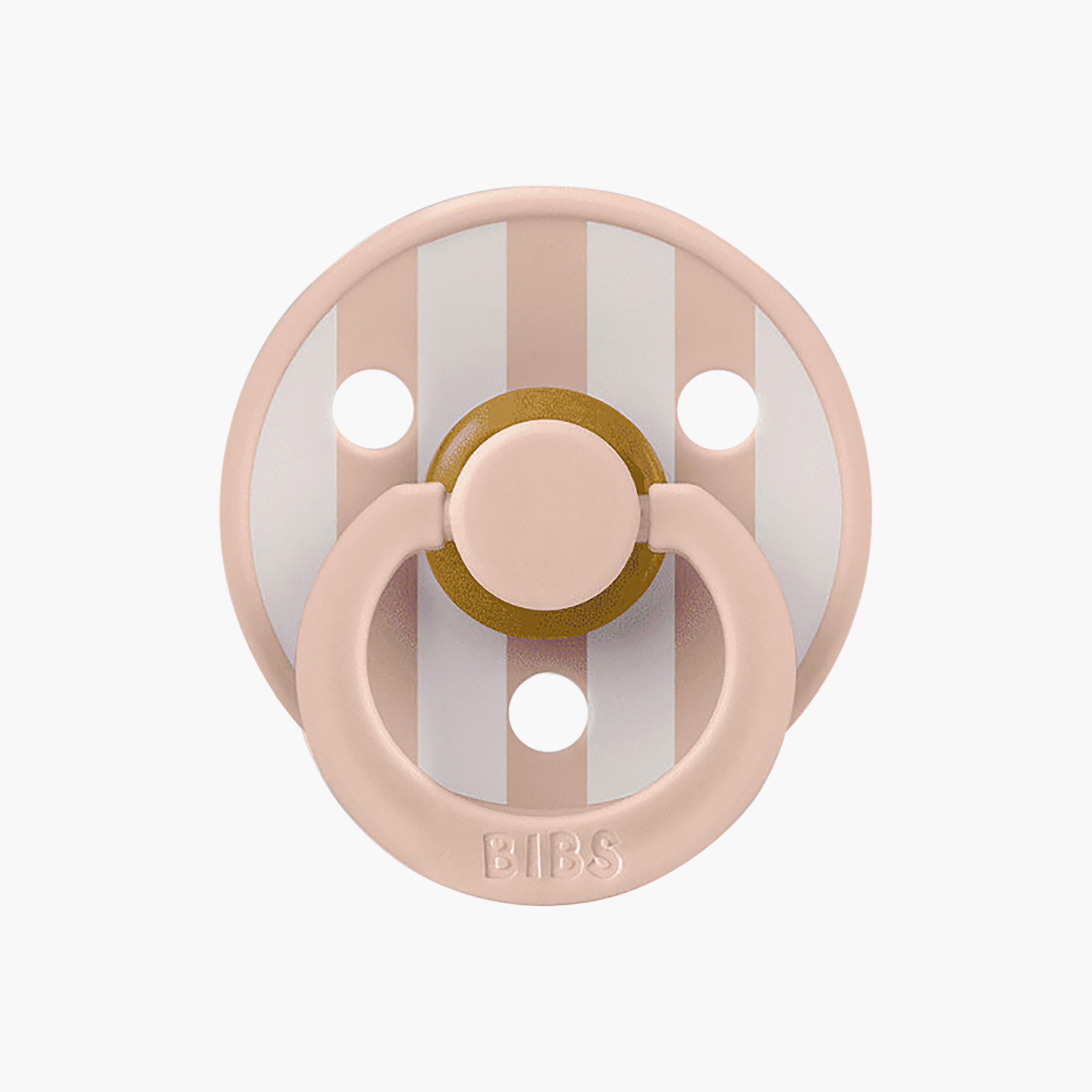 Bibs 2-Piece Studio Colour Round Block Latex Pacifier Set - Size 2-baby-feeding-pacifiers-image-3