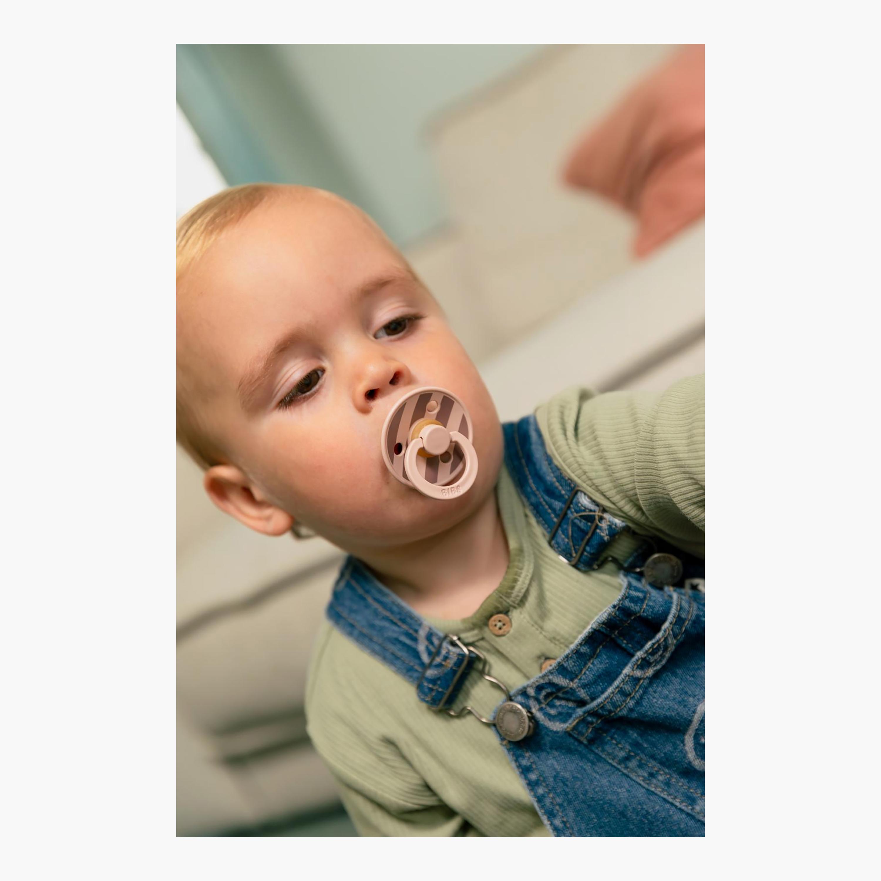Bibs 2-Piece Studio Colour Round Block Latex Pacifier Set - Size 2-baby-feeding-pacifiers-image-6