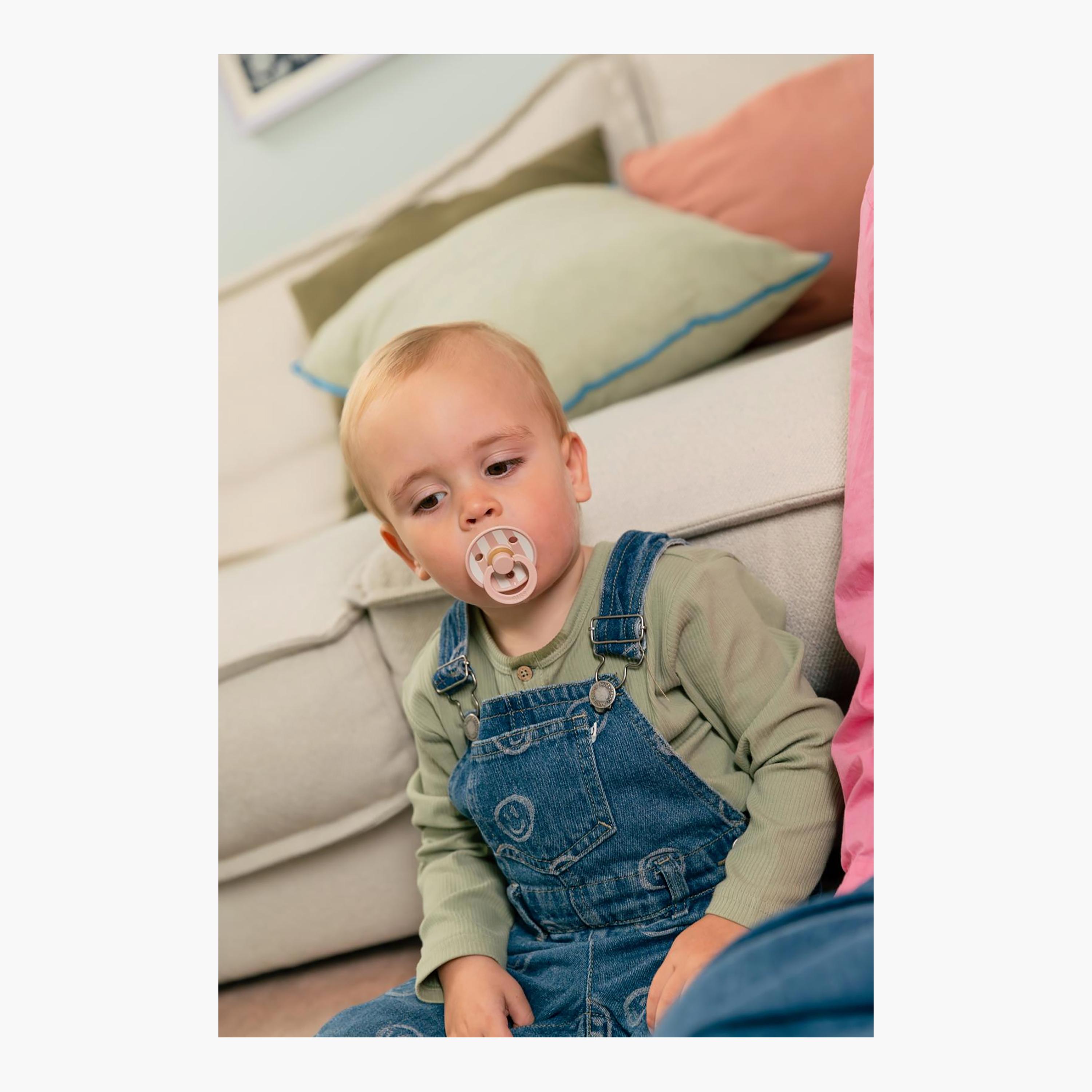 Bibs 2-Piece Studio Colour Round Block Latex Pacifier Set - Size 2-baby-feeding-pacifiers-image-8