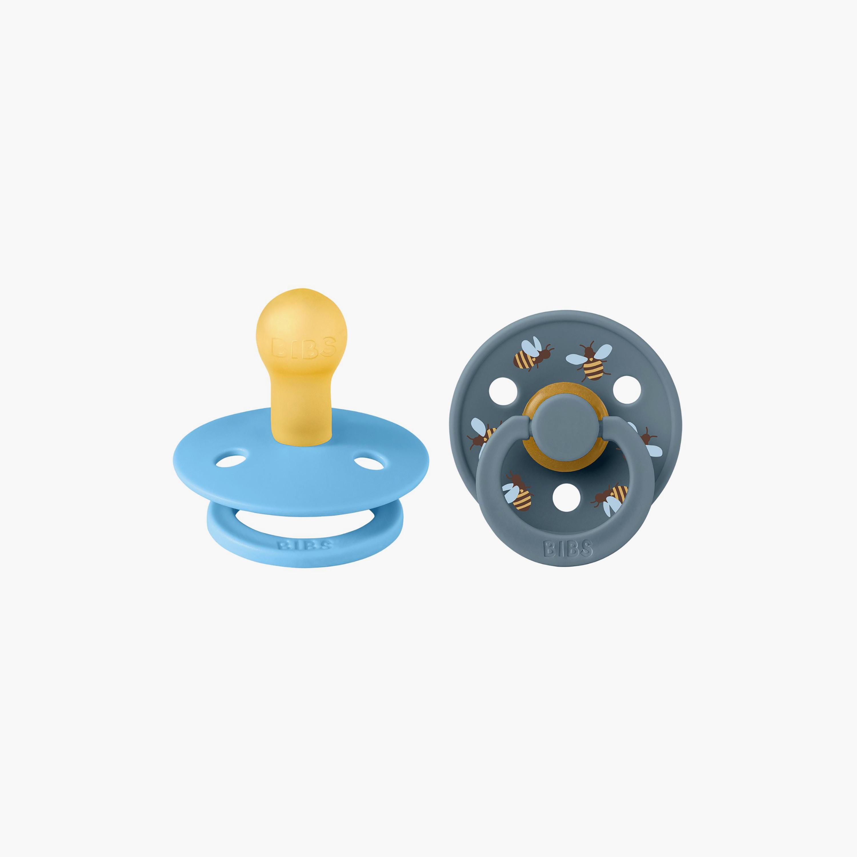Bibs 2-Piece Studio Colour Bumblebee Latex Pacifier Set - Size 1-baby-feeding-pacifiers-image-7