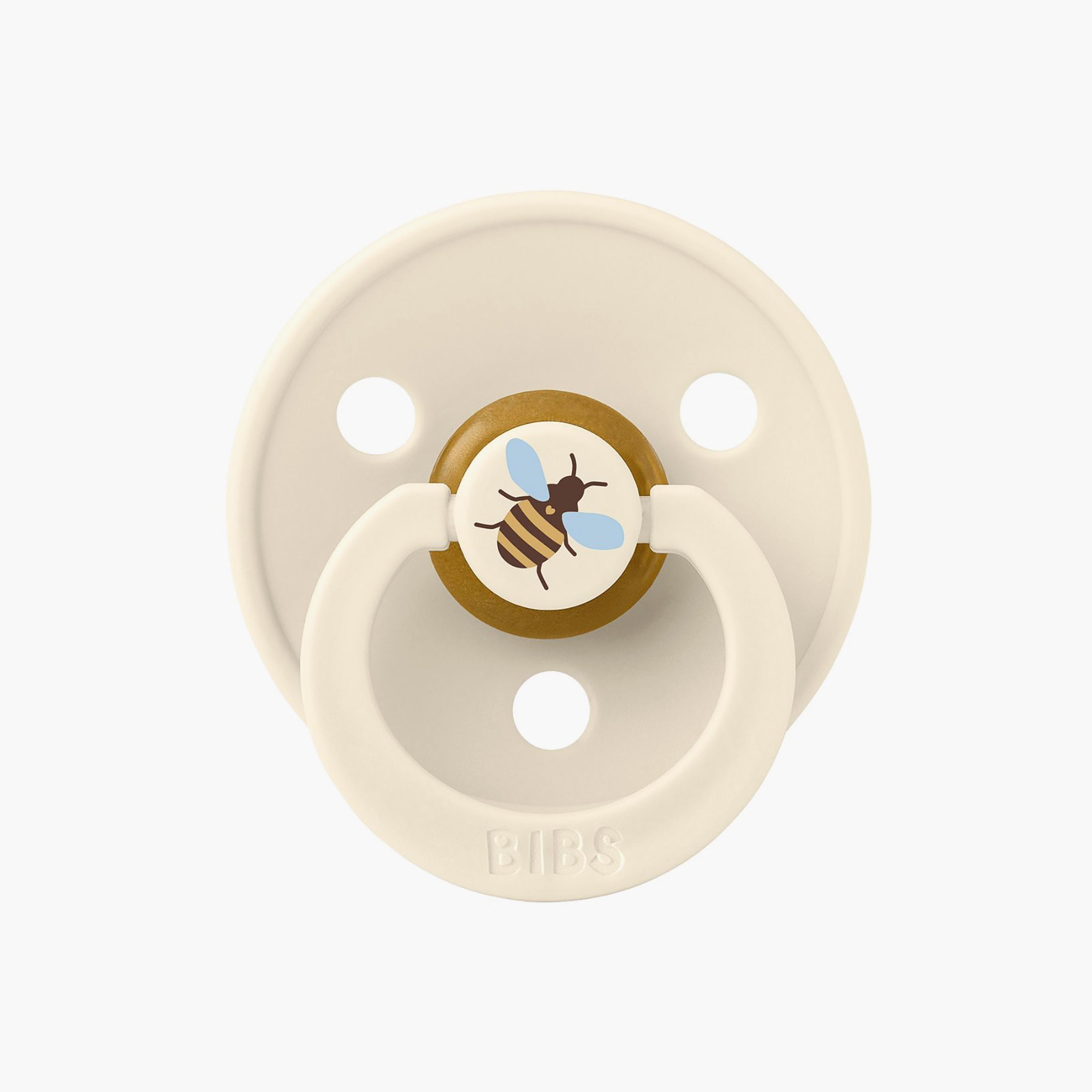 Bibs 2-Piece Studio Colour Bumblebee Latex Pacifier Set - Size 1-baby-feeding-pacifiers-image-2