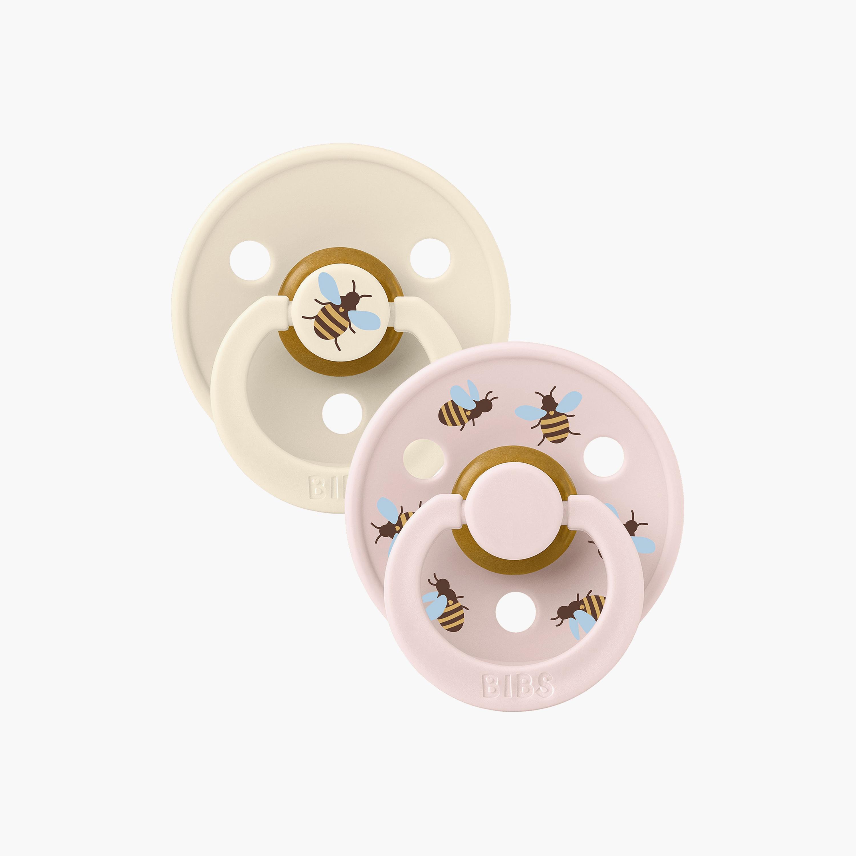 Bibs 2-Piece Studio Colour Bumblebee Latex Pacifier Set - Size 2-baby-feeding-pacifiers-image-6