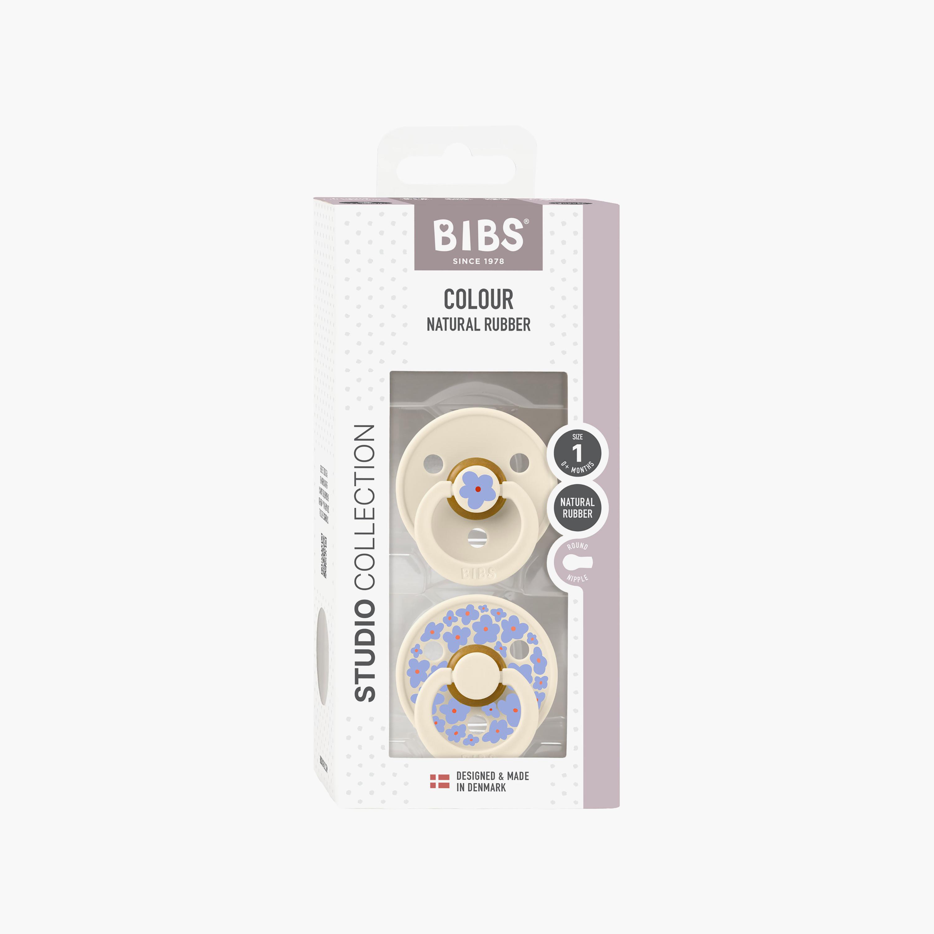 Bibs 2-Piece Studio Colour Jasmine Latex Pacifier Set - Size 1-baby-feeding-pacifiers-image-6