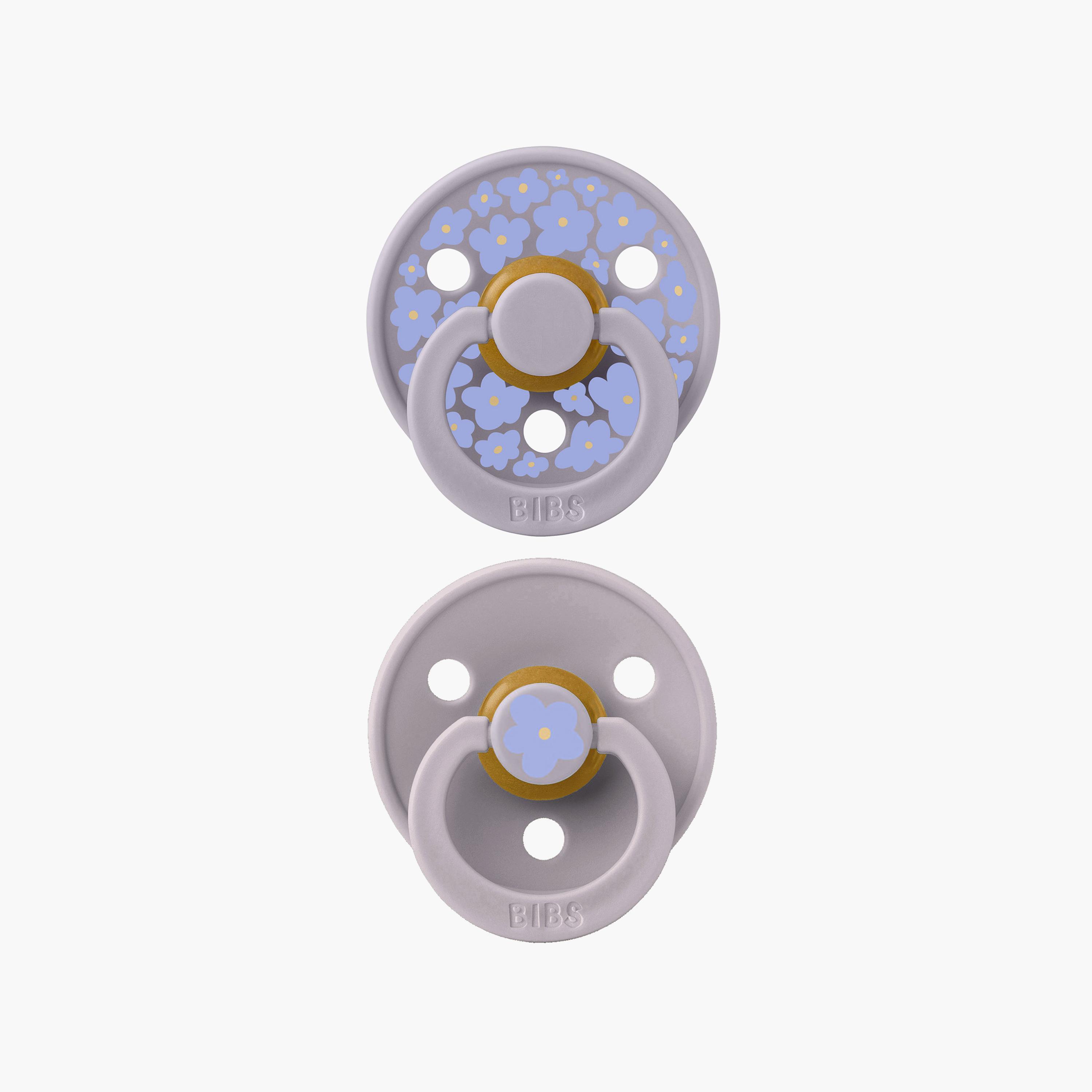 Bibs 2-Piece Studio Colour Jasmine Latex Pacifier Set - Size 2-baby-feeding-pacifiers-image-1