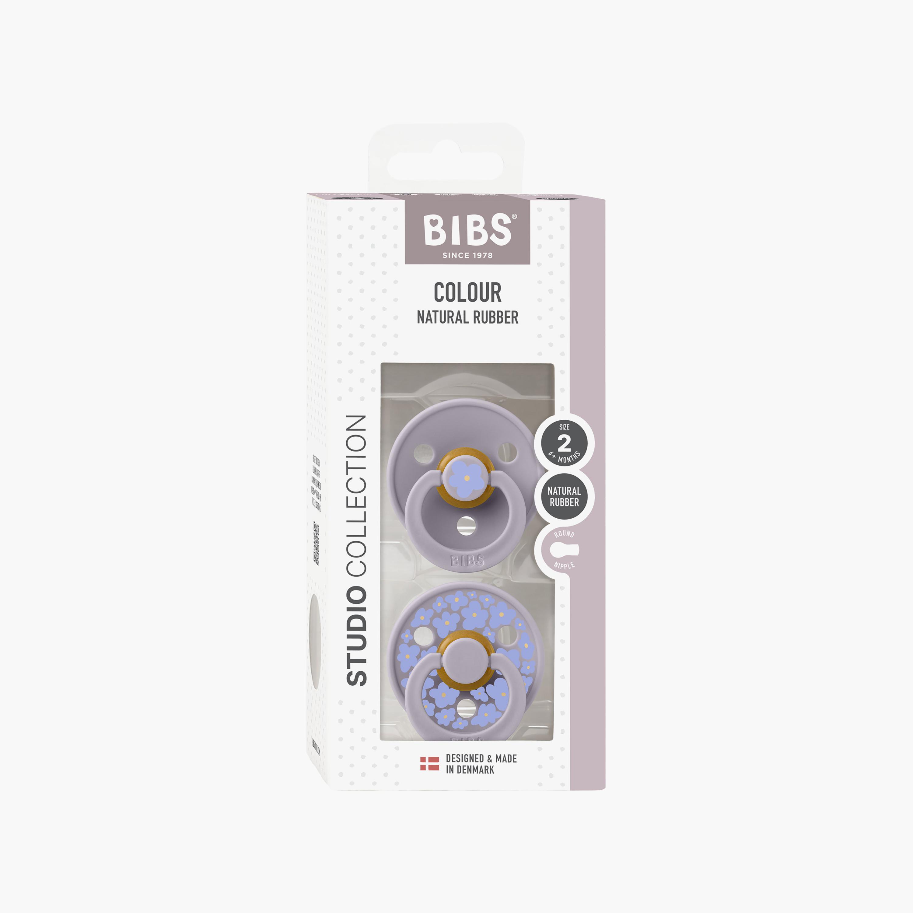 Bibs 2-Piece Studio Colour Jasmine Latex Pacifier Set - Size 2-baby-feeding-pacifiers-image-7
