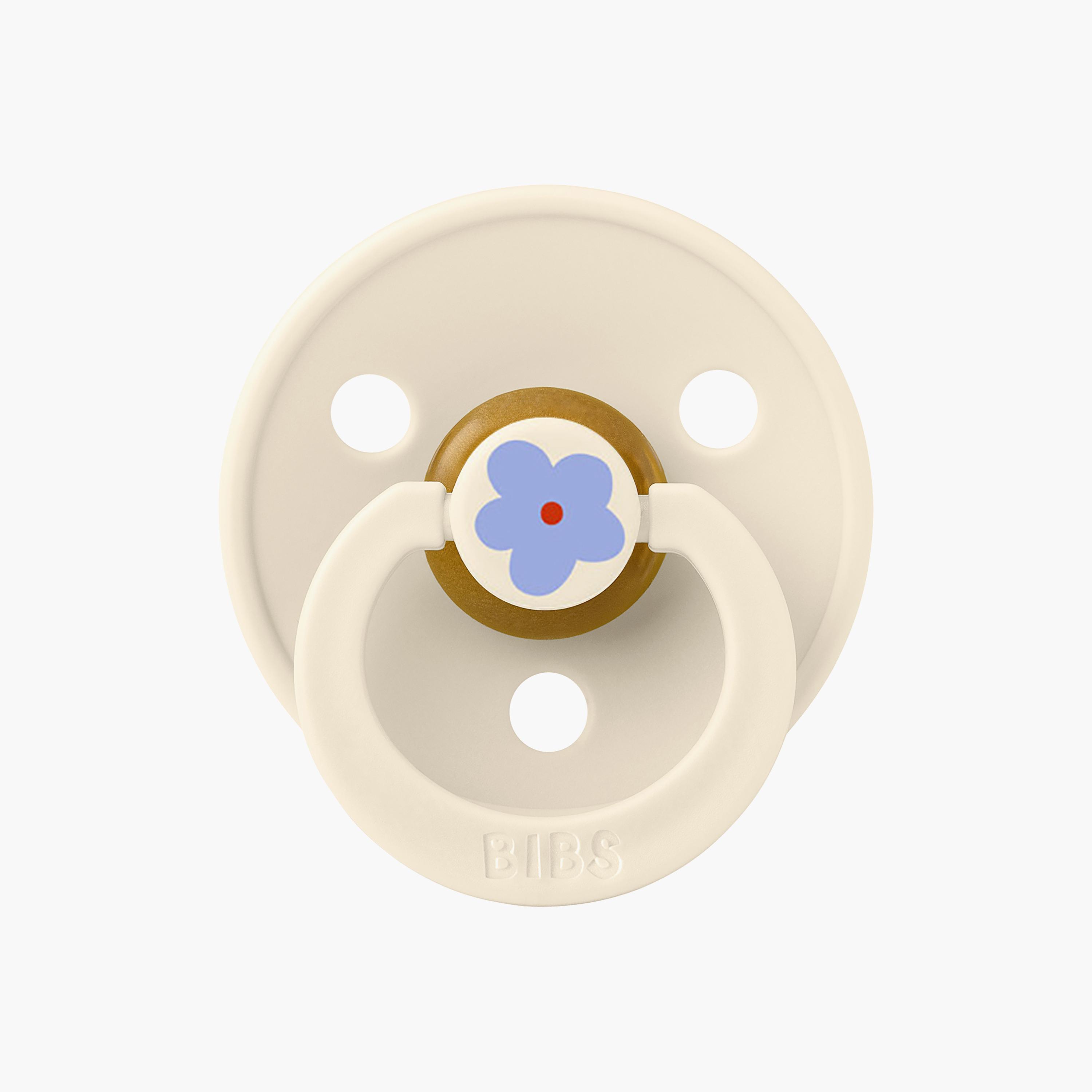 Bibs 2-Piece Studio Colour Jasmine Latex Pacifier Set - Size 2-baby-feeding-pacifiers-image-2