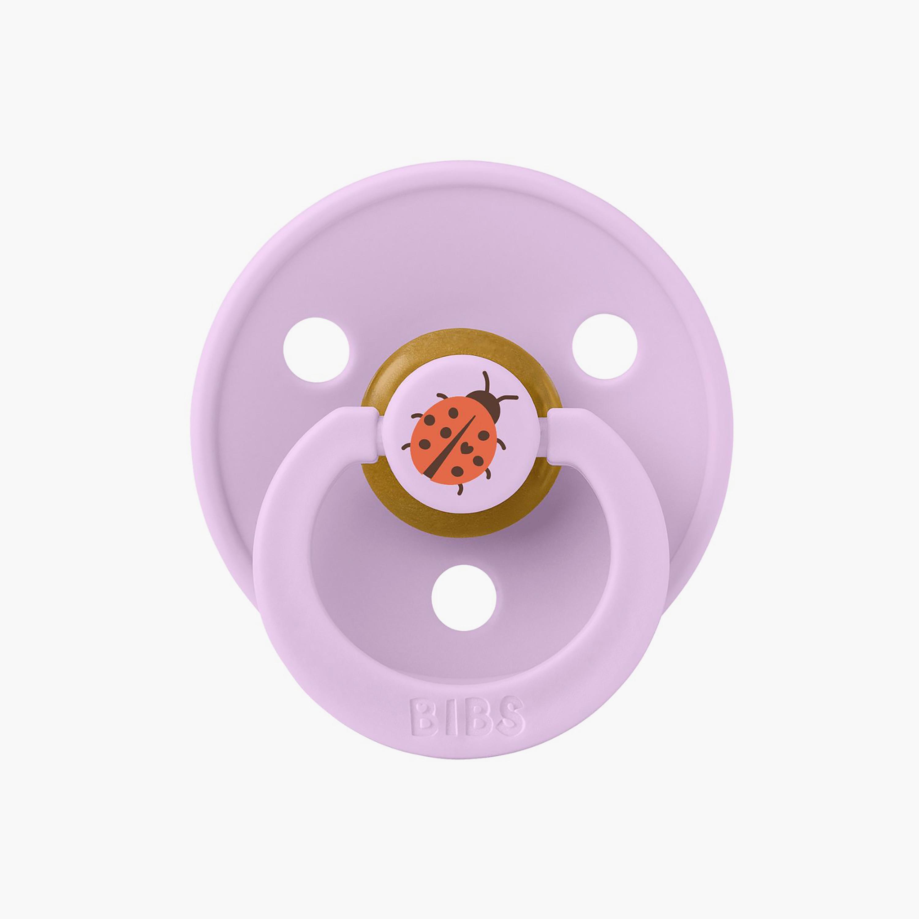 Bibs 2-Piece Studio Colour Ladybug Latex Pacifier Set - Size 1-baby-feeding-pacifiers-image-3
