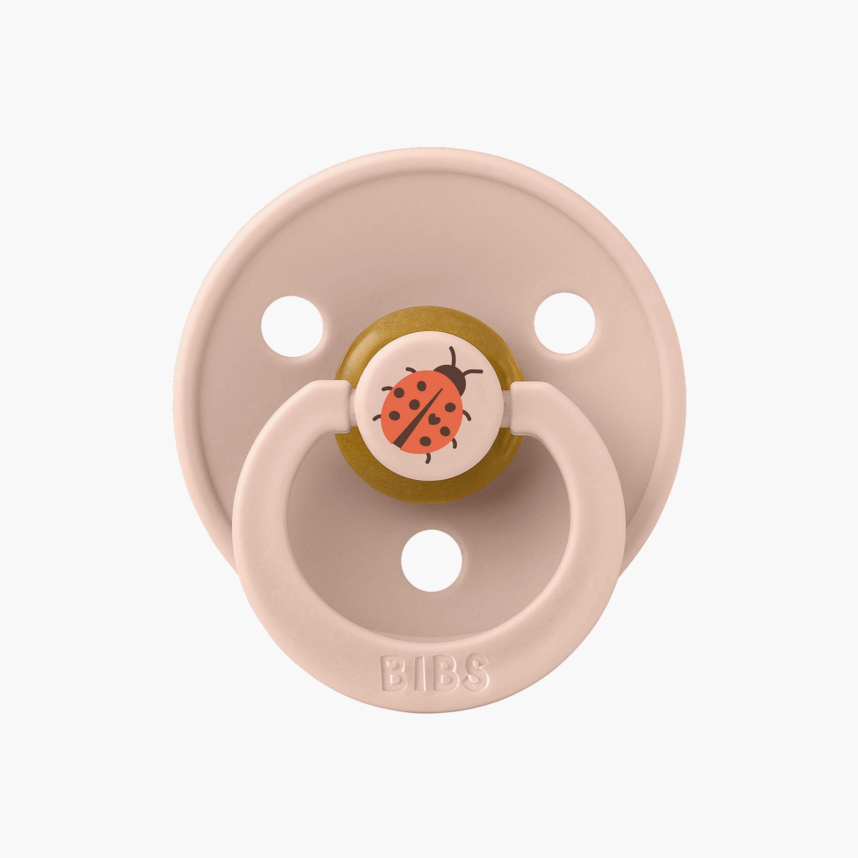 Bibs 2-Piece Studio Colour Ladybug Latex Pacifier Set - Size 2-baby-feeding-pacifiers-image-2