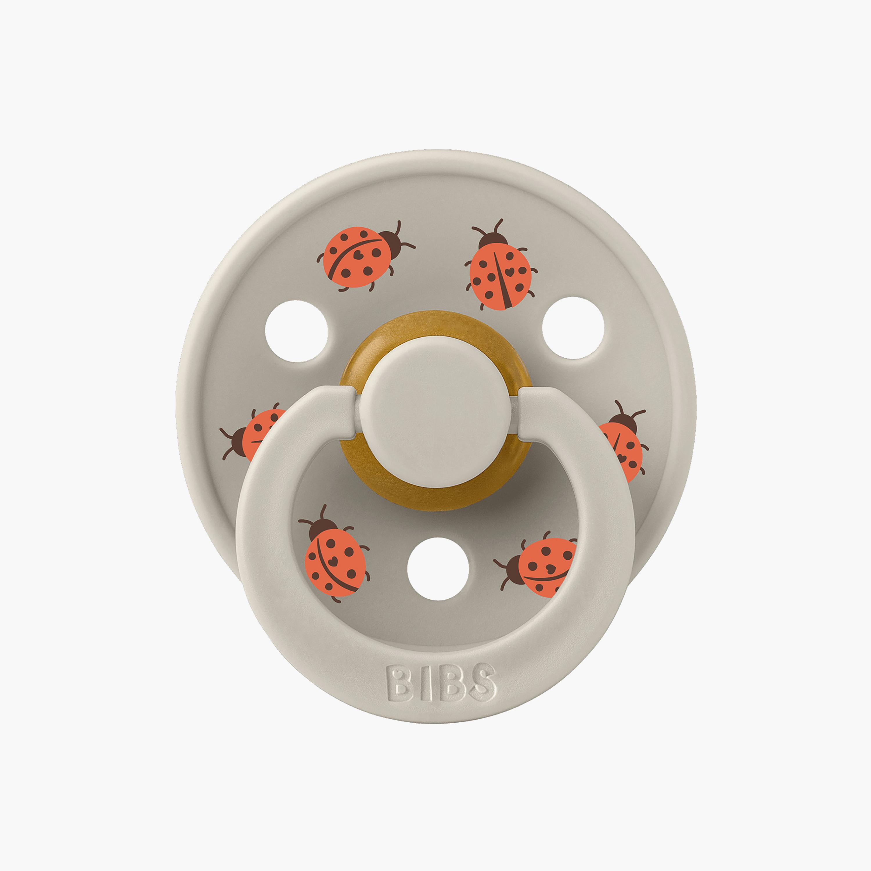 Bibs 2-Piece Studio Colour Ladybug Latex Pacifier Set - Size 2-baby-feeding-pacifiers-image-3