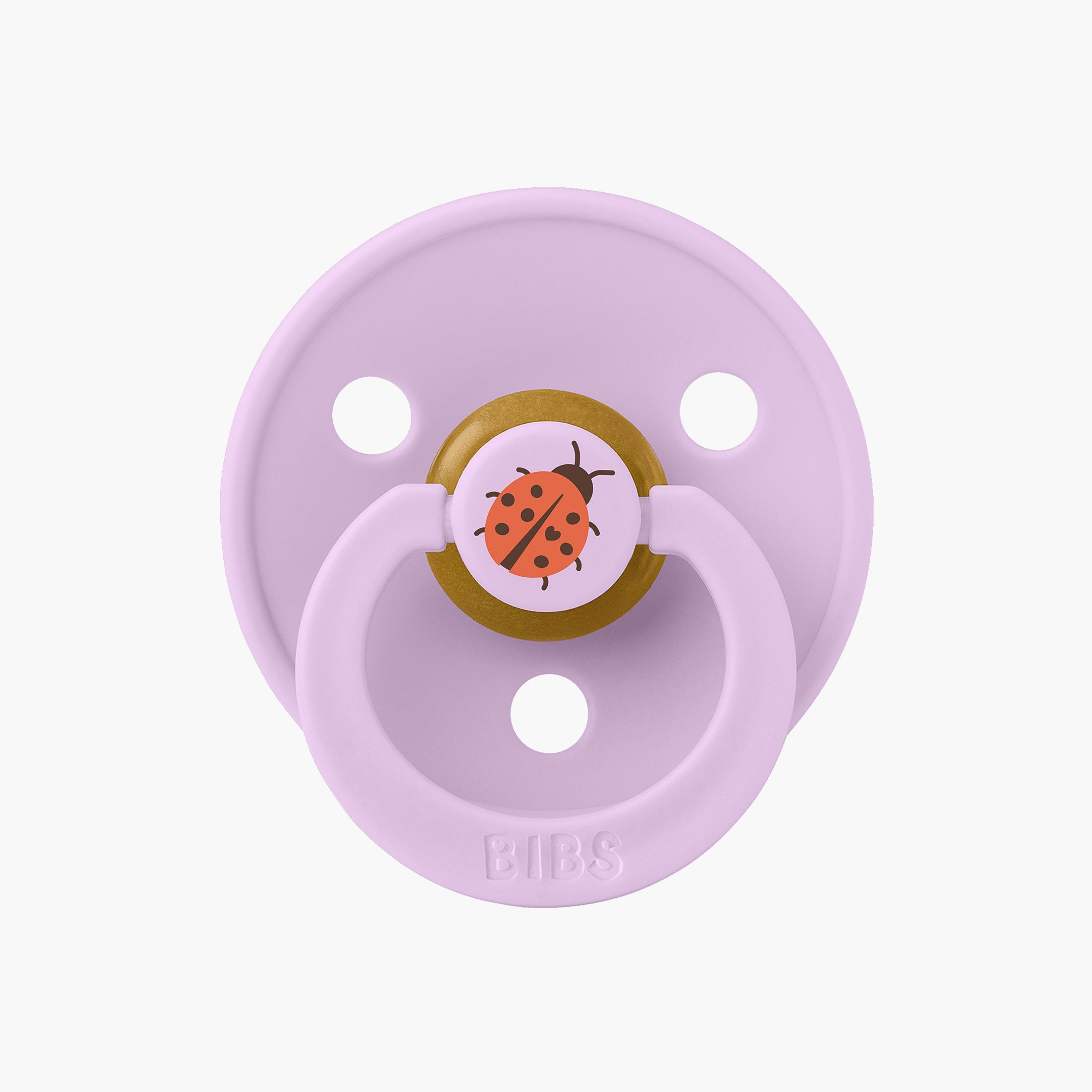 Bibs 2-Piece Studio Colour Ladybug Latex Pacifier Set - Size 2-baby-feeding-pacifiers-image-2