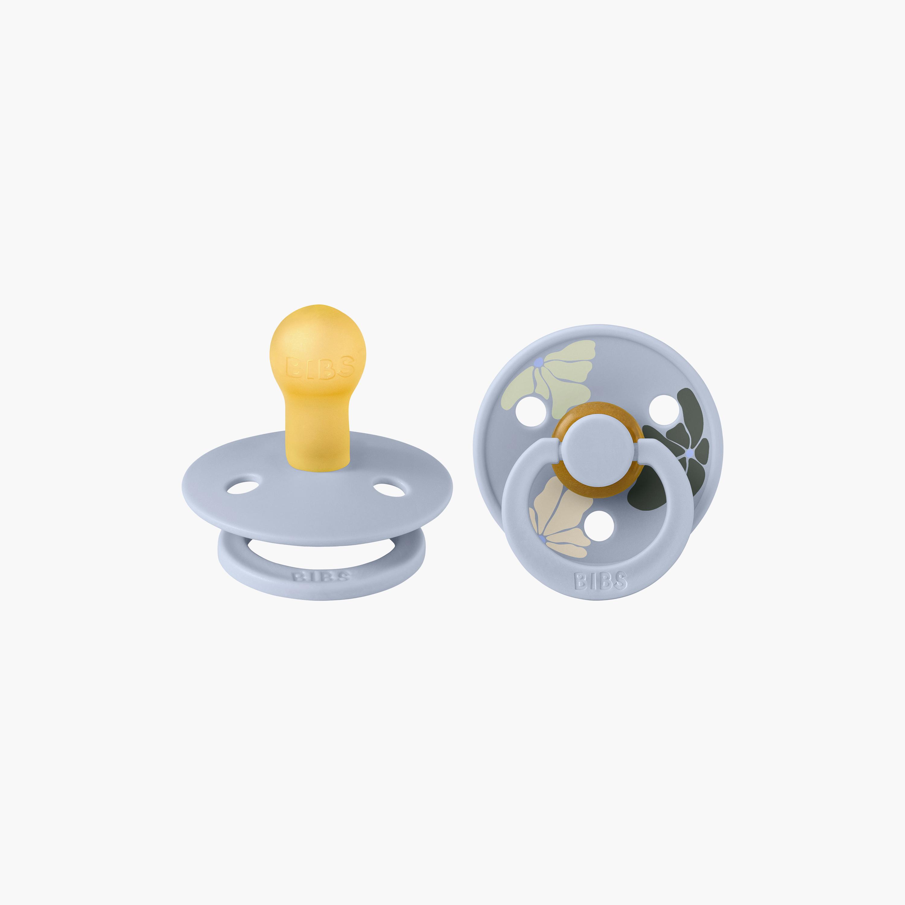Bibs 2-Piece Studio Colour Morning Bloom Latex Pacifier Set - Size 1-baby-feeding-pacifiers-image-4
