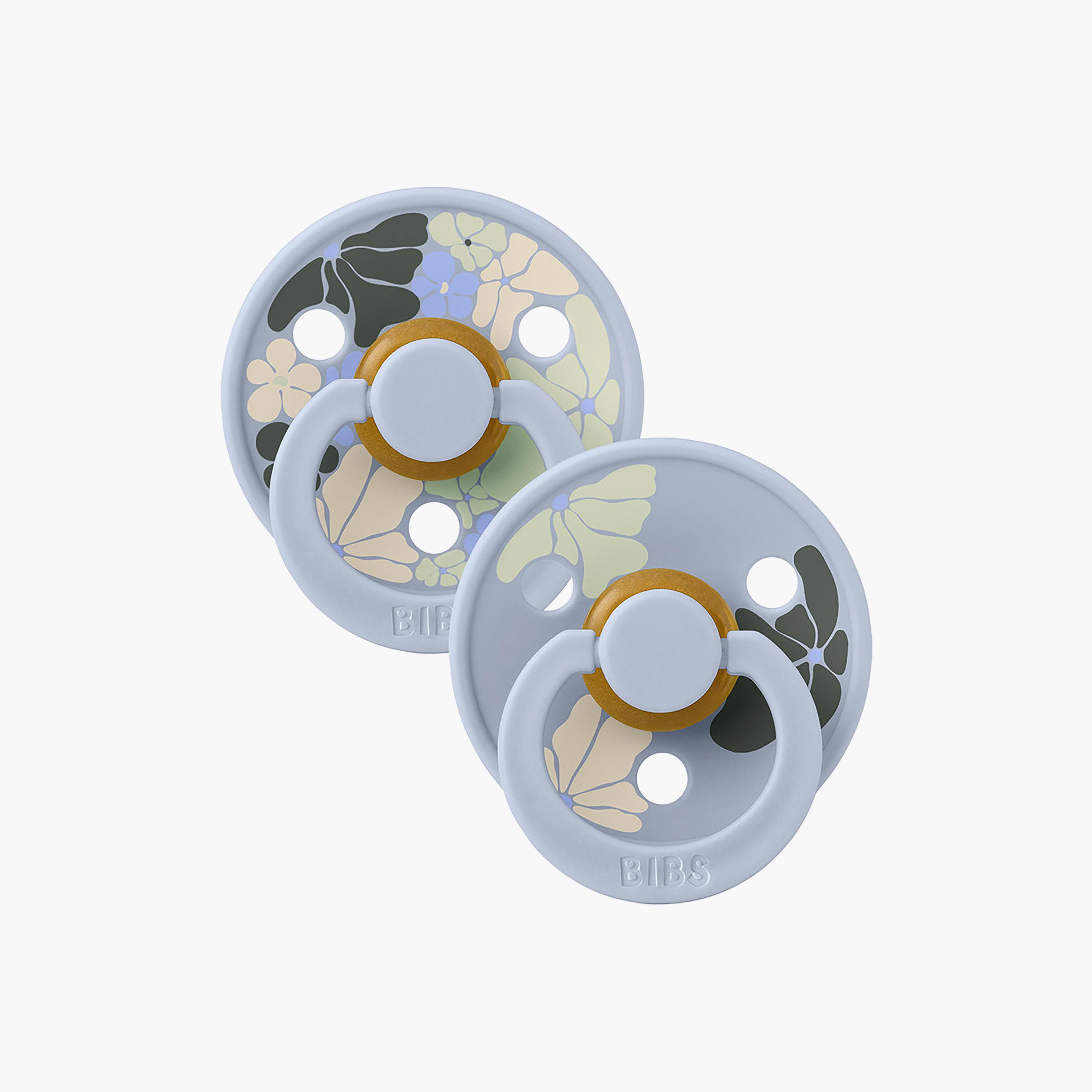 Bibs 2-Piece Studio Colour Morning Bloom Latex Pacifier Set - Size 1-baby-feeding-pacifiers-image-5