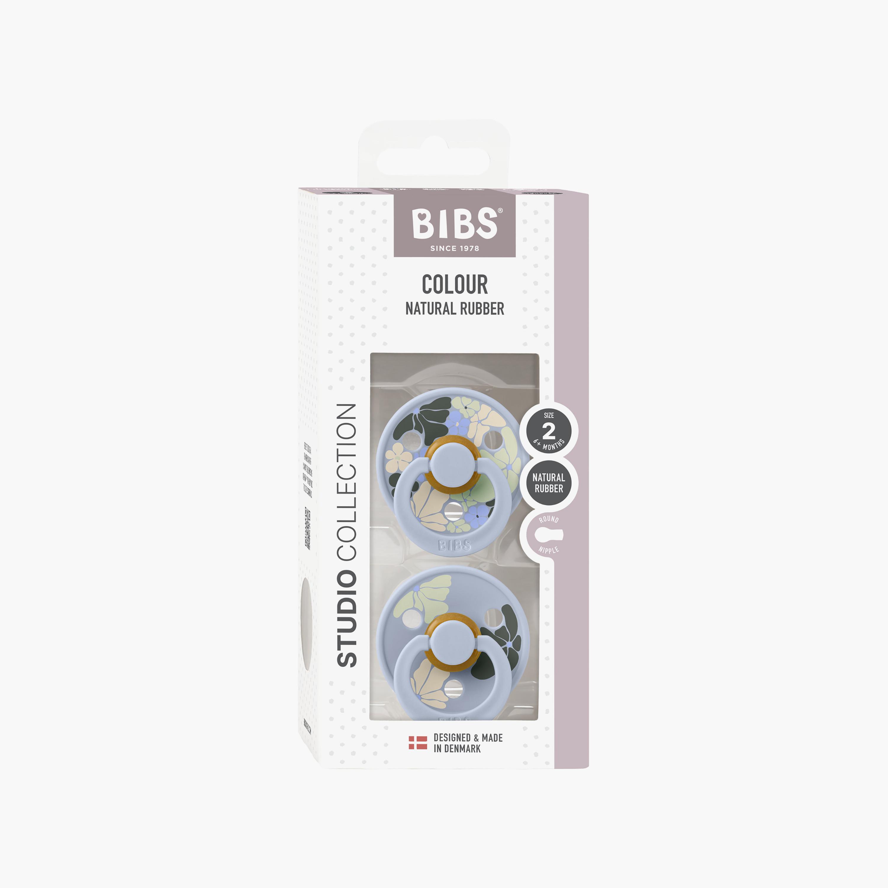 Bibs 2-Piece Studio Colour Morning Bloom Latex Pacifier Set - Size 2-baby-feeding-pacifiers-image-5