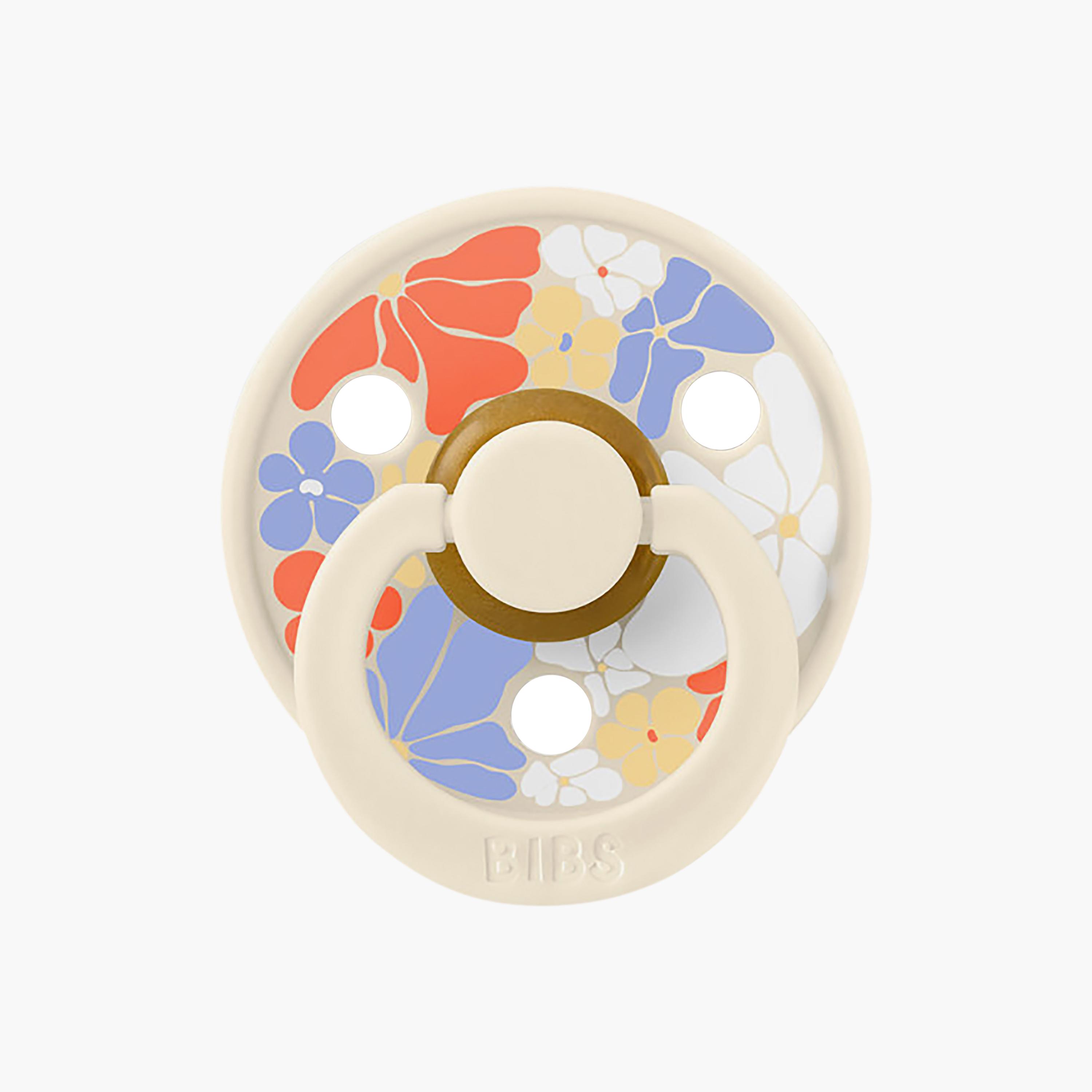 Bibs 2-Piece Studio Colour Morning Bloom Latex Pacifier Set - Size 2-baby-feeding-pacifiers-image-3