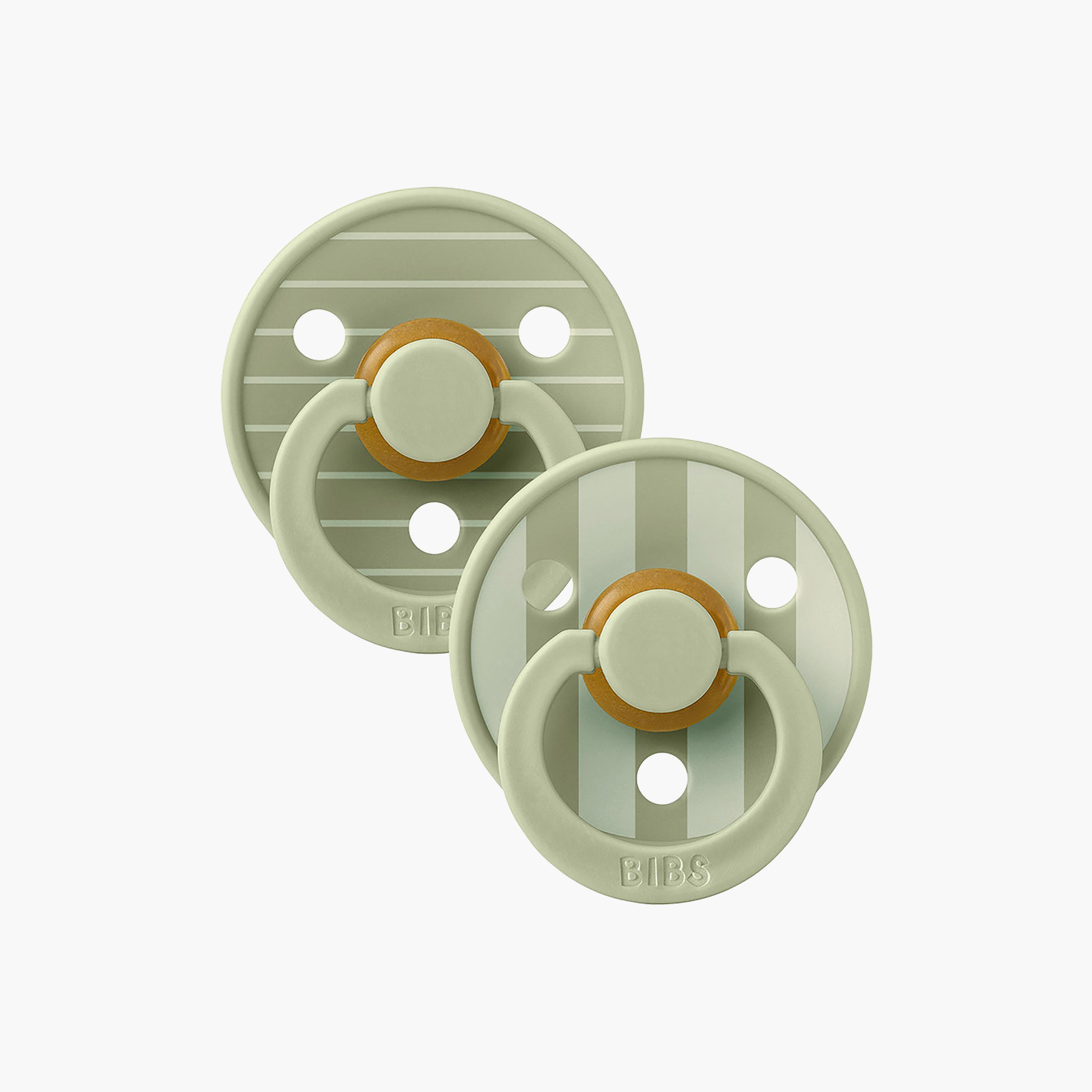 Bibs 2-Piece Studio Colour Pin Latex Pacifier Set - Size 1-baby-feeding-pacifiers-image-4