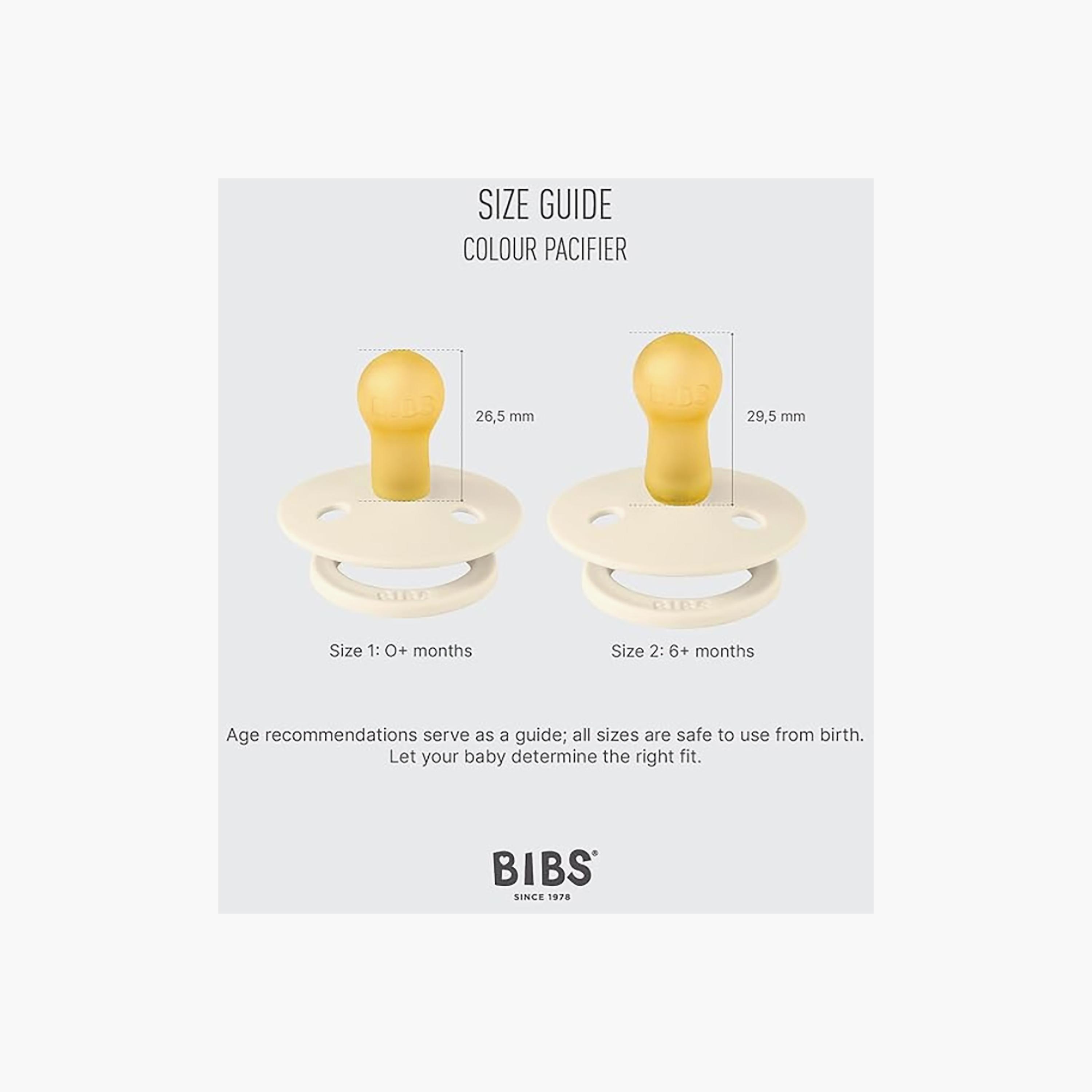 Bibs 2-Piece Studio Colour Pin Latex Pacifier Set - Size 2-baby-feeding-pacifiers-image-9
