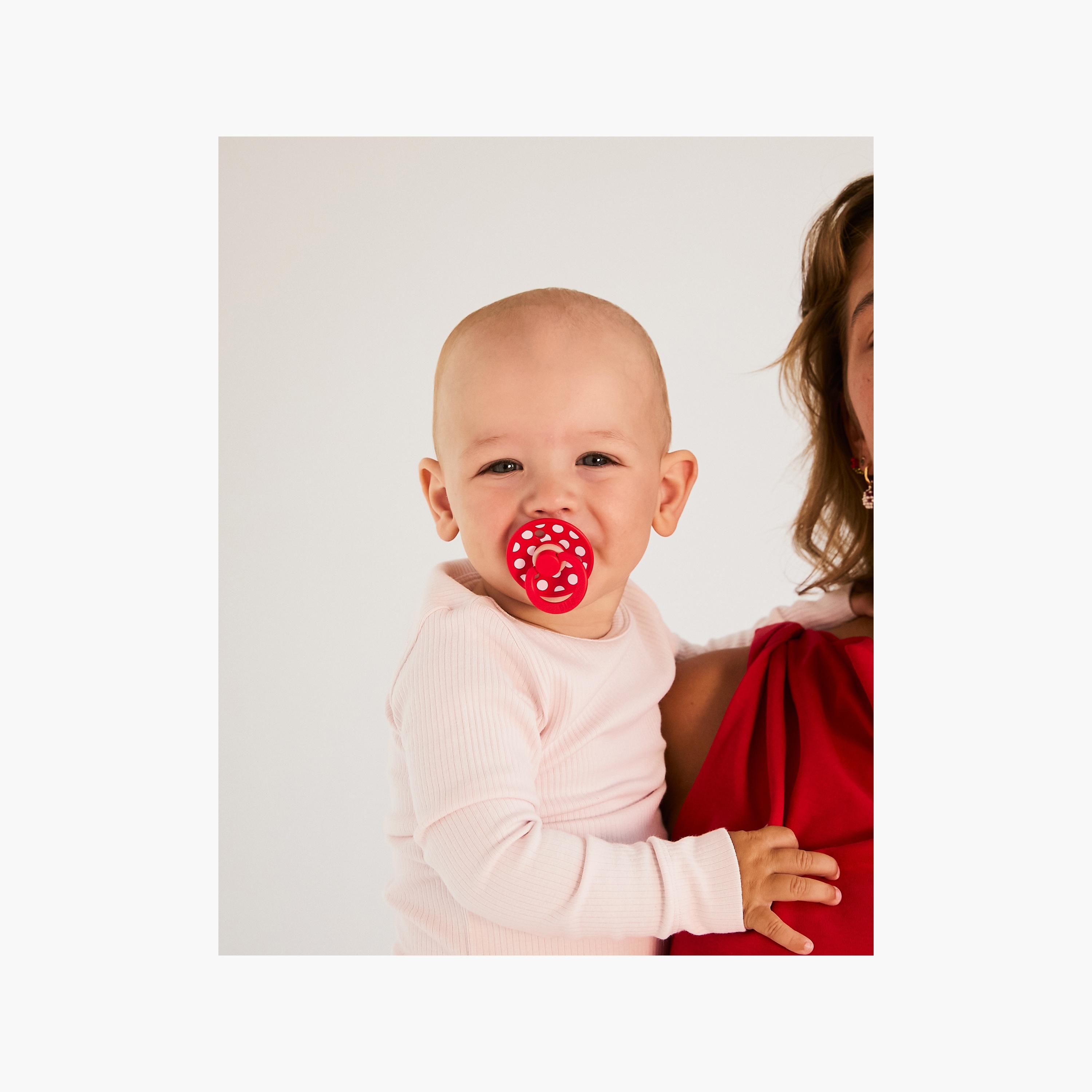 طقم لهايات لاتكس بنقشة البولكا دوت تشكيلة "ستوديو كولور" (قطعتين) من بيبس - مقاس 1-baby-feeding-pacifiers-image-9