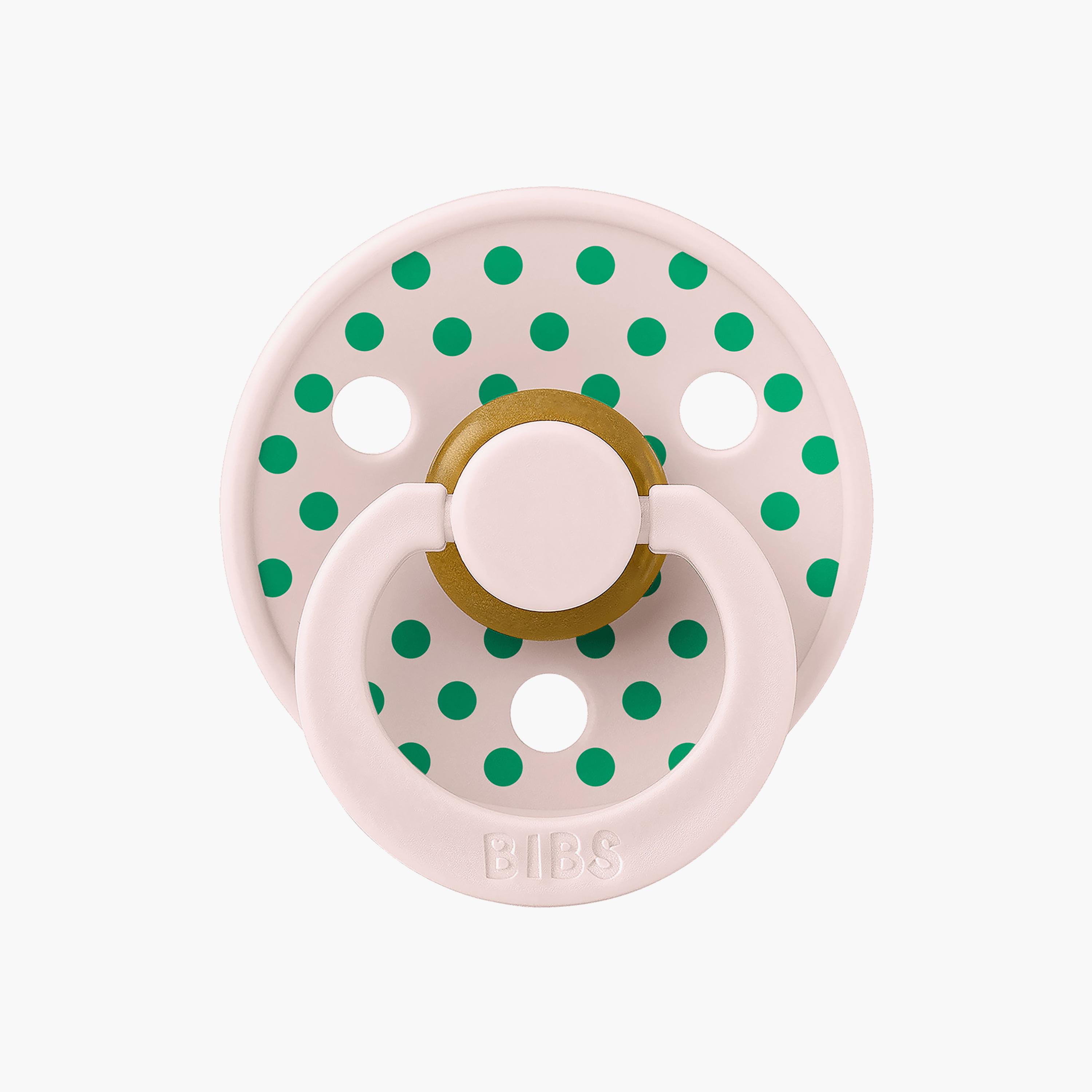 Bibs 2-Piece Studio Colour Polka Latex Pacifier Set - Size 1-baby-feeding-pacifiers-image-4