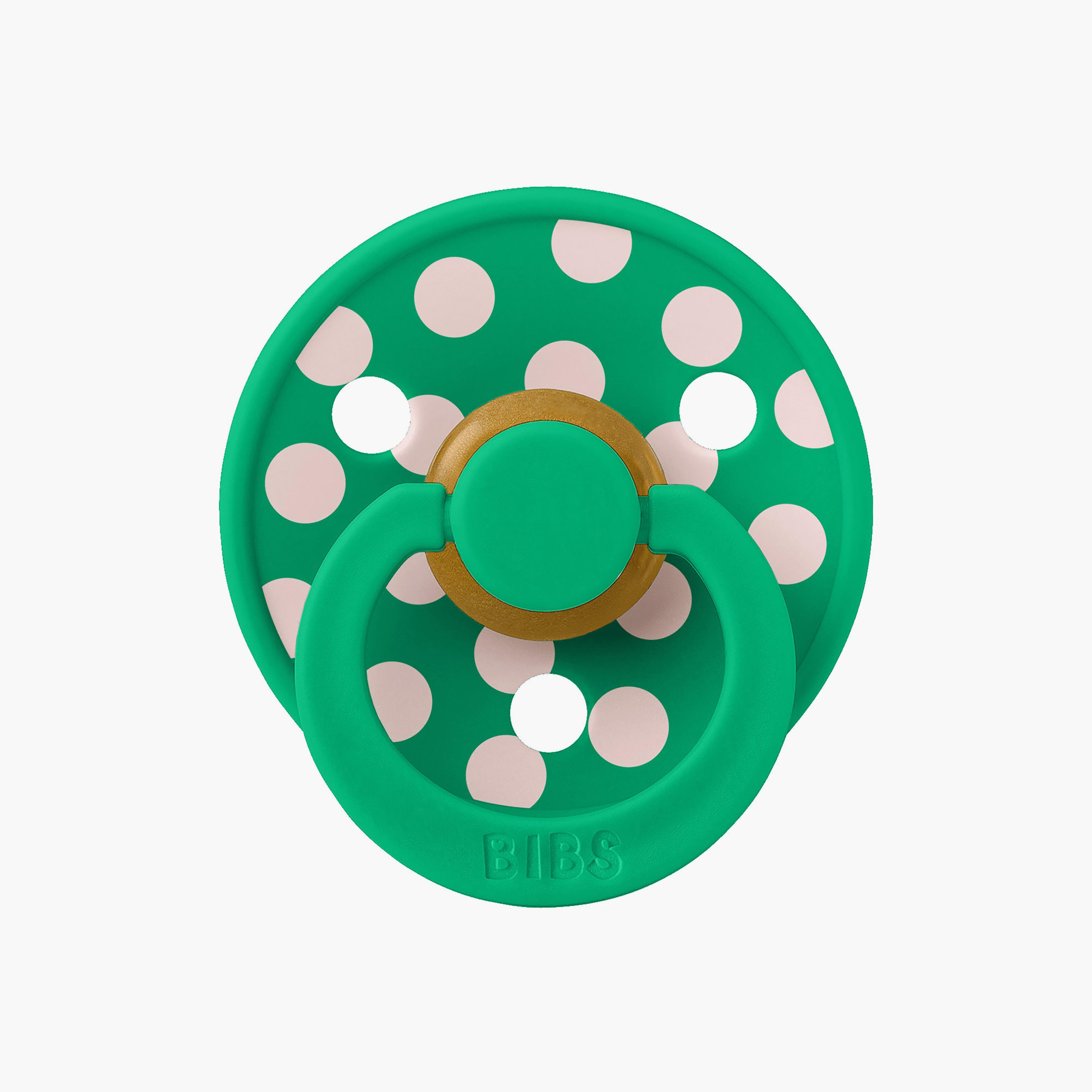 Bibs 2-Piece Studio Colour Polka Latex Pacifier Set - Size 1-baby-feeding-pacifiers-image-5