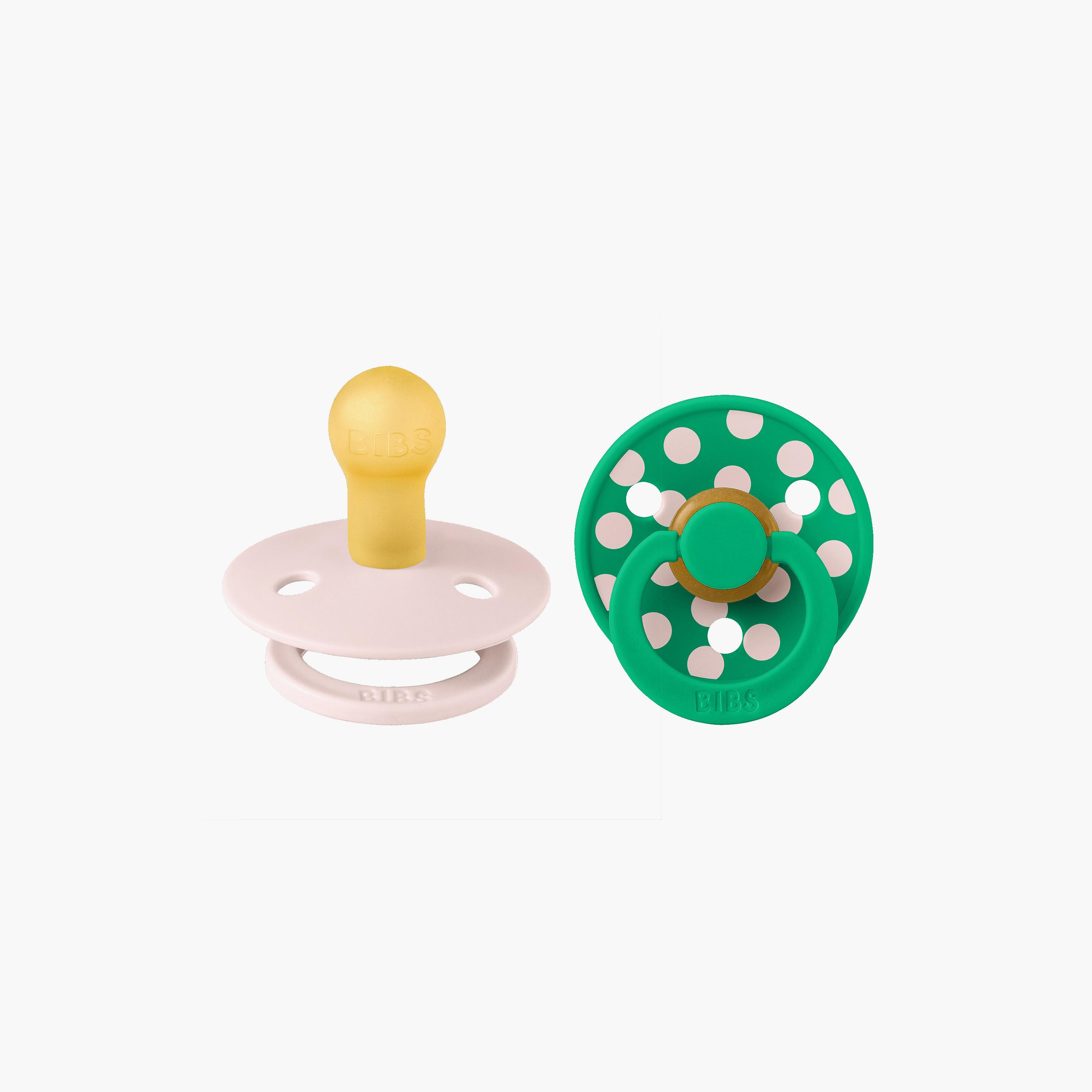 Bibs 2-Piece Studio Colour Polka Latex Pacifier Set - Size 1-baby-feeding-pacifiers-image-8
