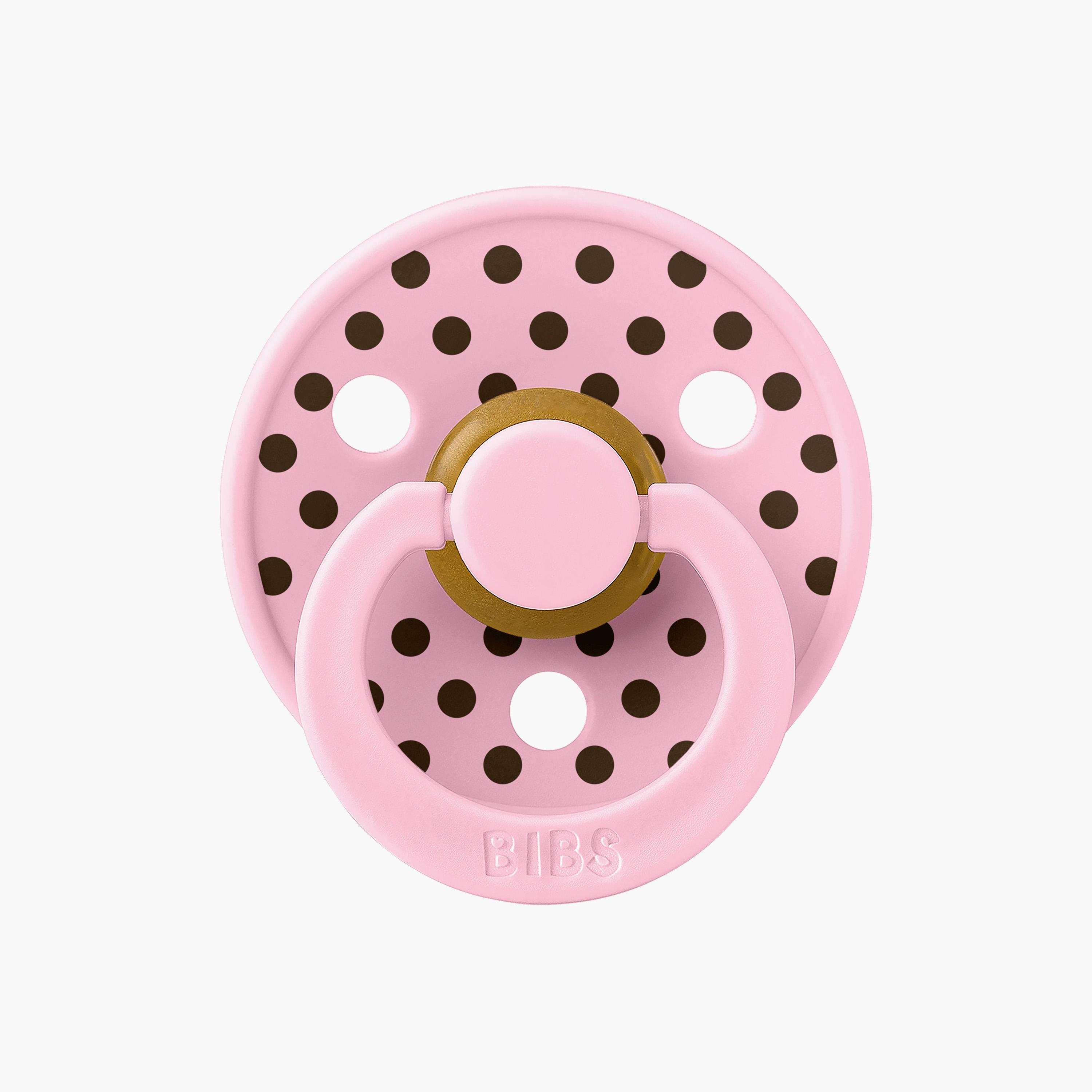 Bibs 2-Piece Studio Colour Polka Latex Pacifier Set - Size 2-baby-feeding-pacifiers-image-3