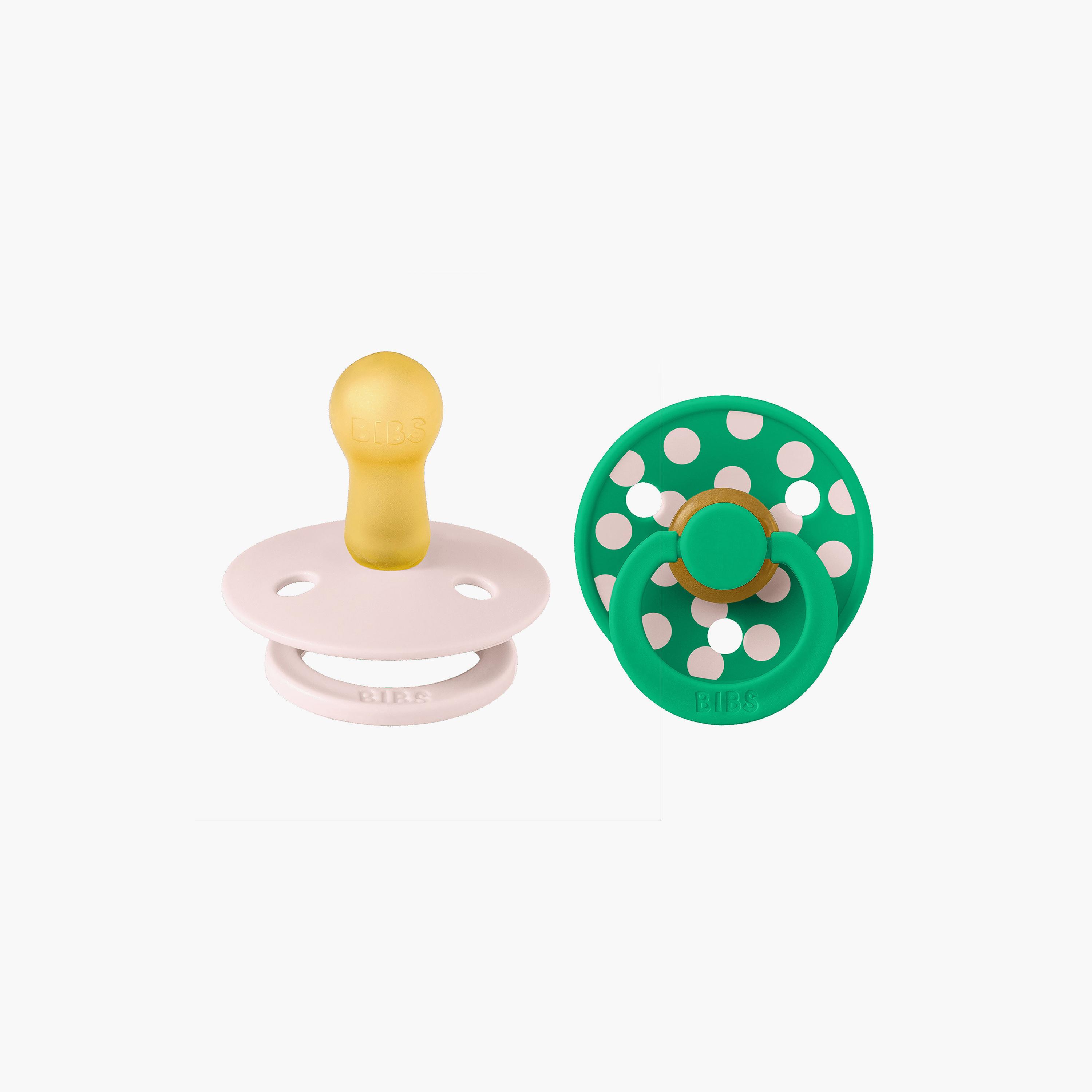 Bibs 2-Piece Studio Colour Polka Latex Pacifier Set - Size 2-baby-feeding-pacifiers-image-7