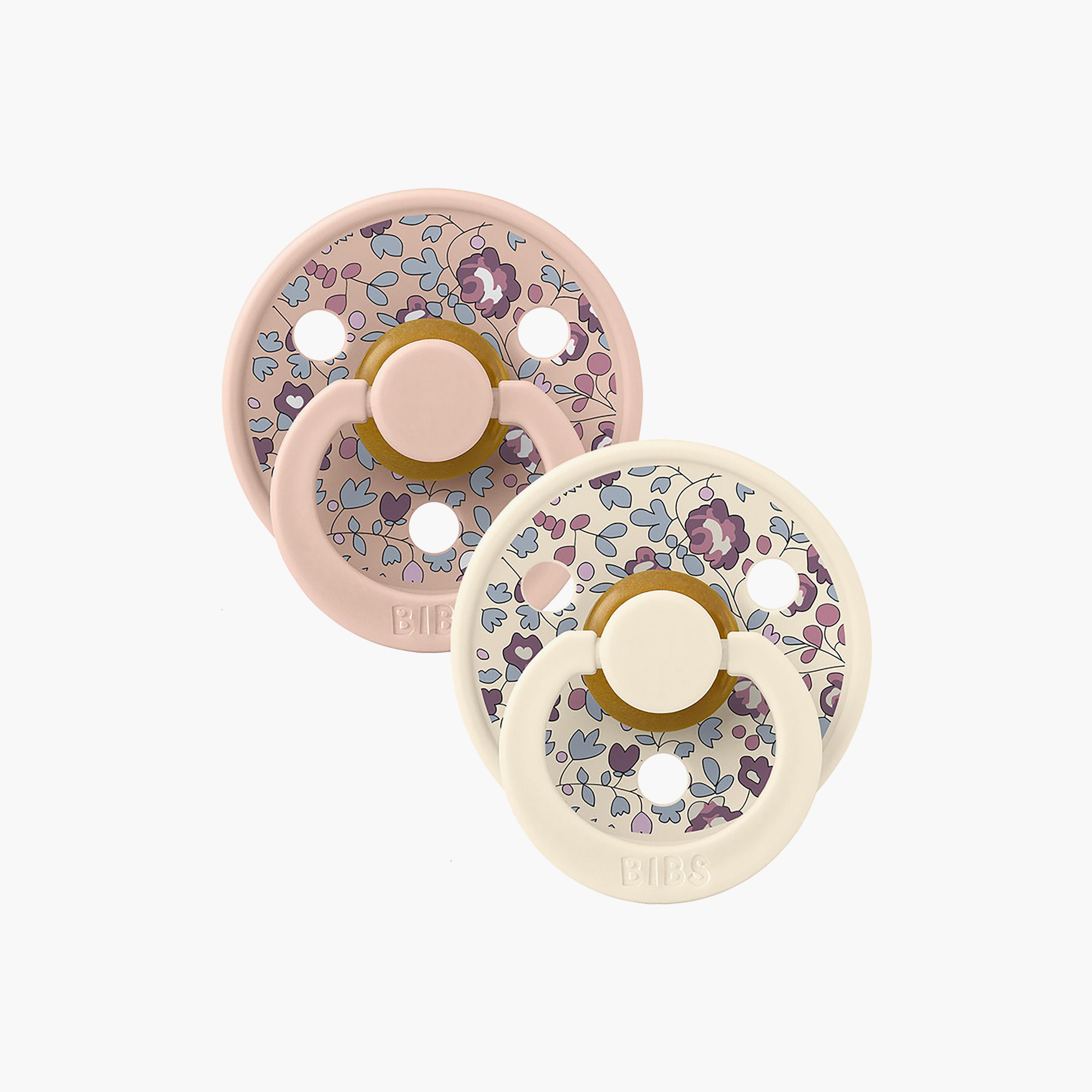 Bibs 2-Piece Liberty Colour Eloise Latex Pacifier Set - Size 2-baby-feeding-pacifiers-image-4