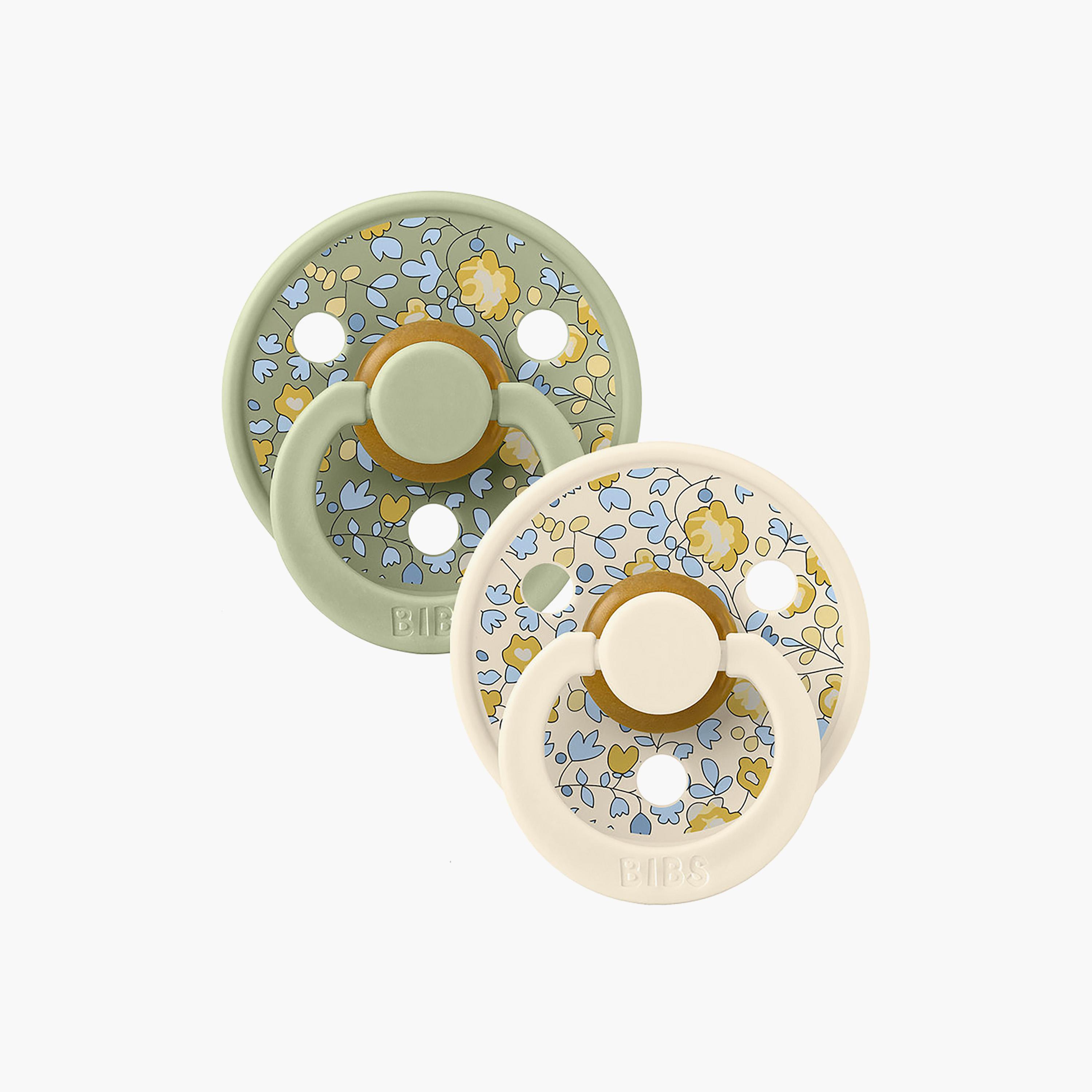 Bibs 2-Piece Liberty Colour Eloise Latex Pacifier Set - Size 2-baby-feeding-pacifiers-image-4