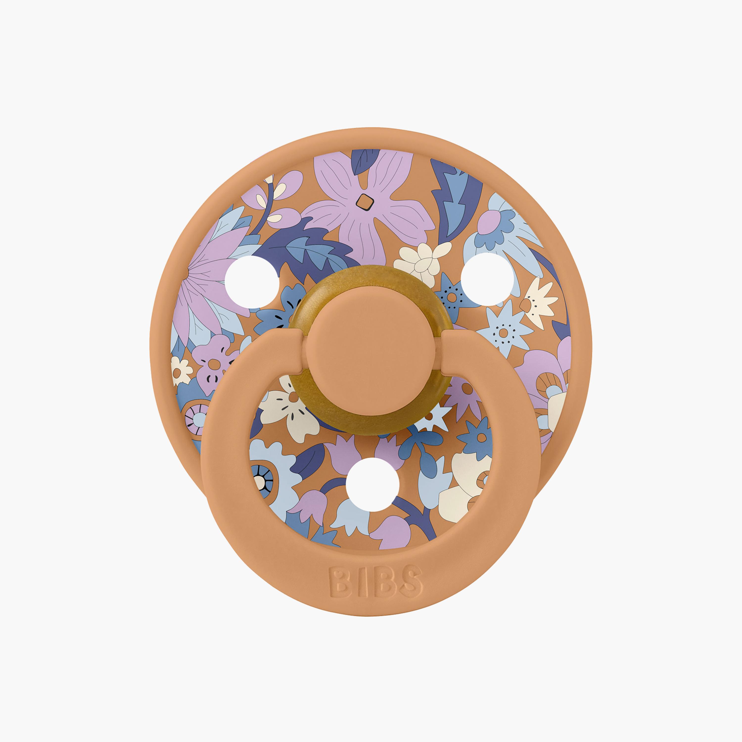 Bibs 2-Piece Liberty Colour June Blossom Latex Pacifier Set - Size 1-baby-feeding-pacifiers-image-2