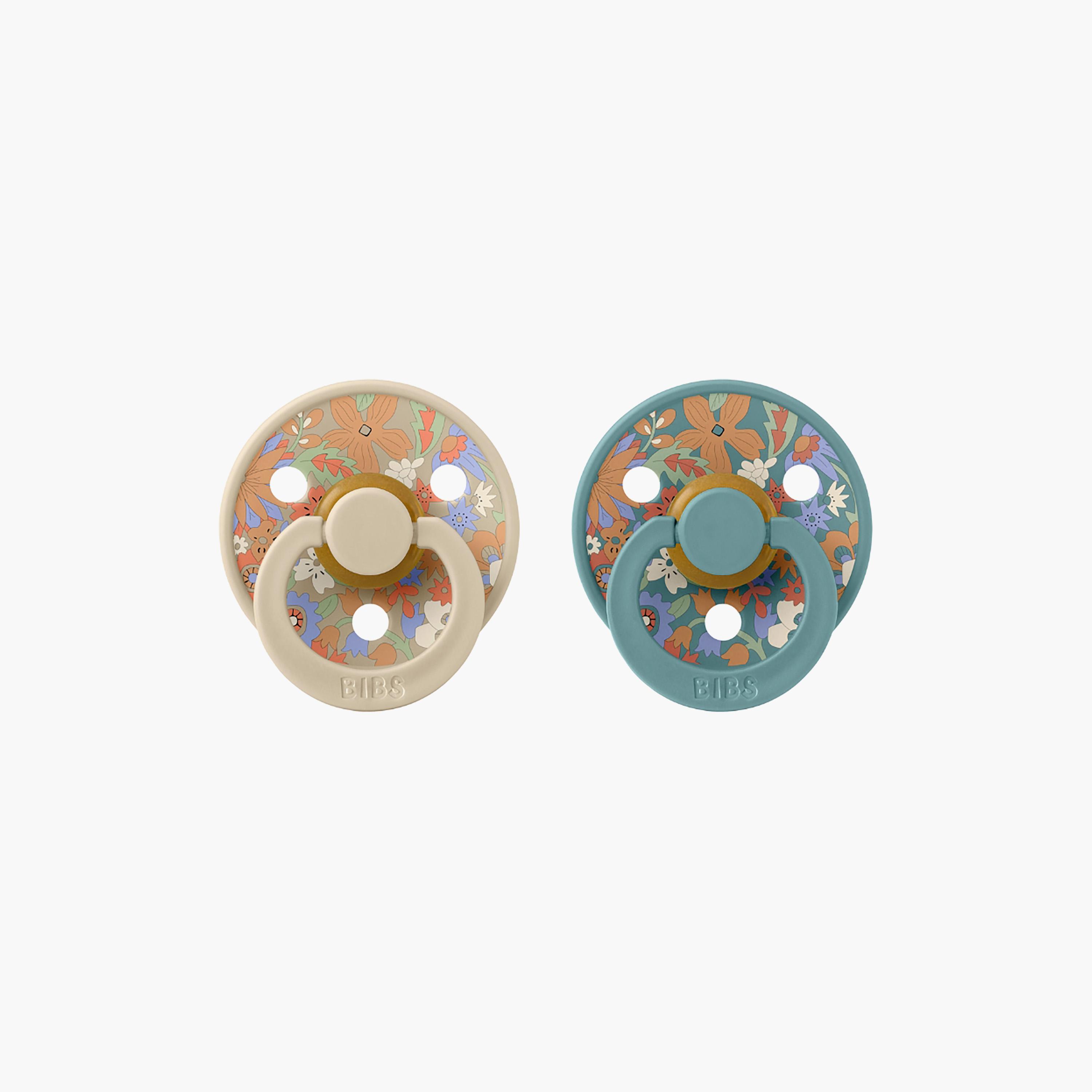 Bibs 2-Piece Liberty Colour June Blossom Latex Pacifier Set - Size 1-baby-feeding-pacifiers-image-6