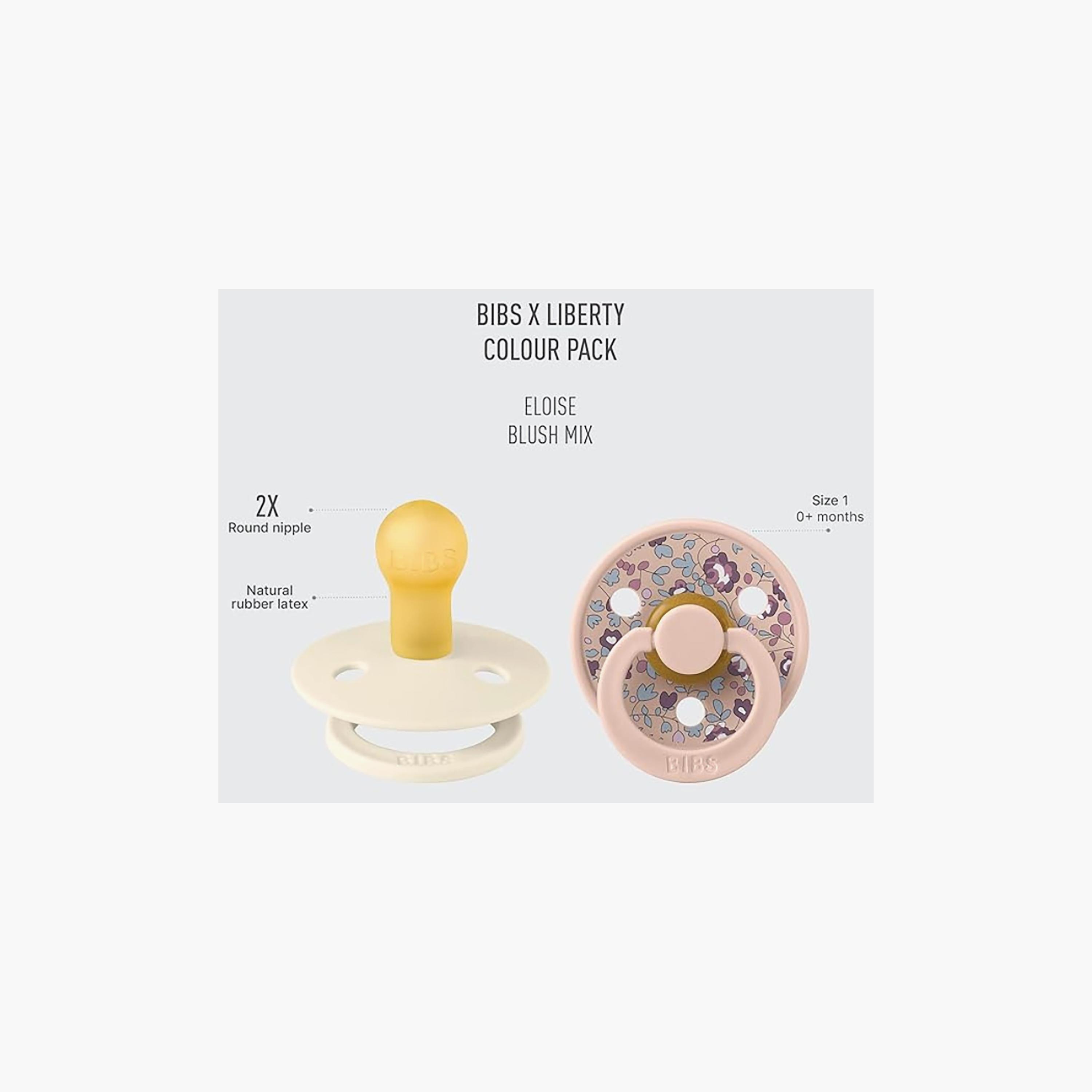 Bibs 2-Piece Liberty Colour June Blossom Latex Pacifier Set - Size 1-baby-feeding-pacifiers-image-7