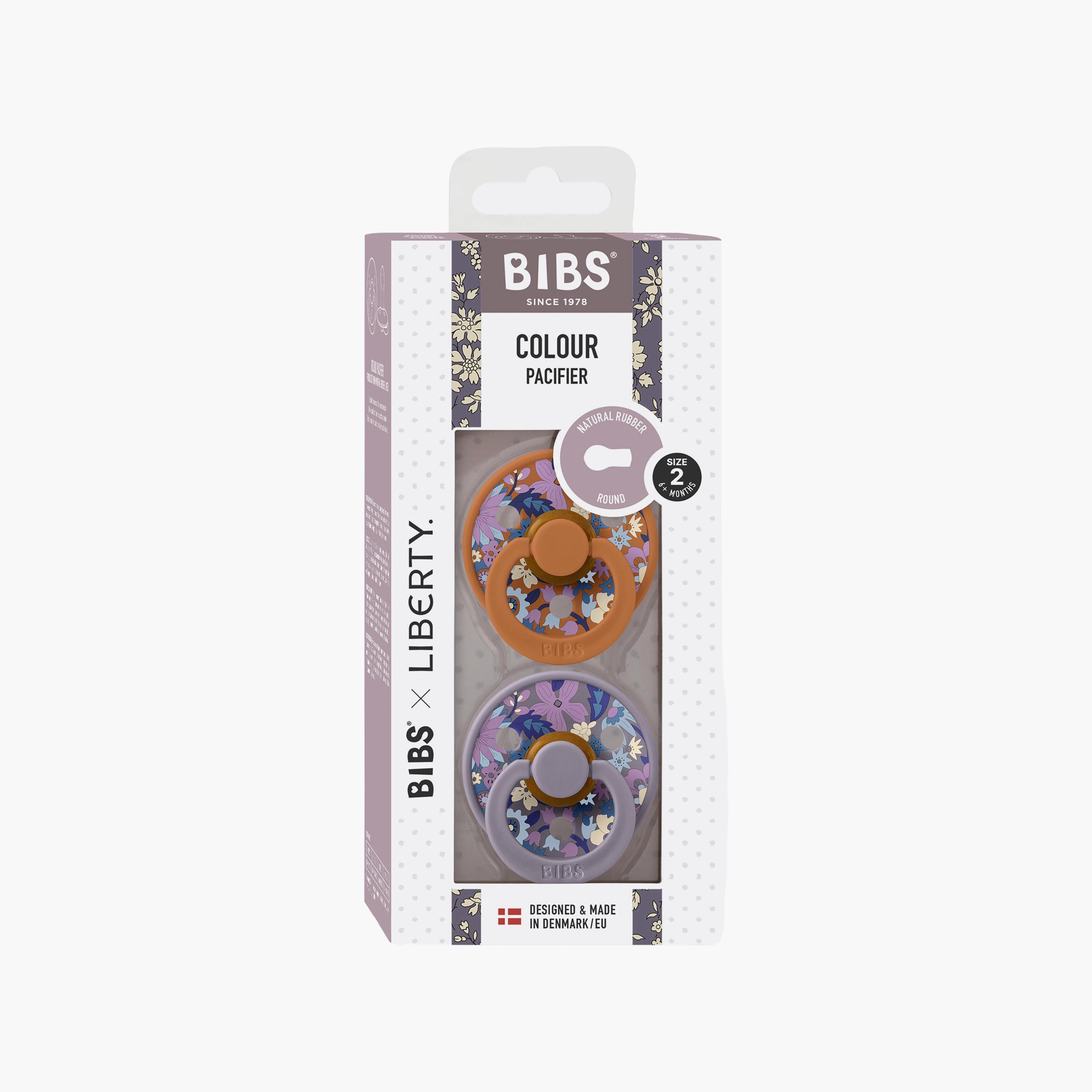Bibs 2-Piece Liberty Colour June Blossom Latex Pacifier Set - Size 2-baby-feeding-pacifiers-image-7