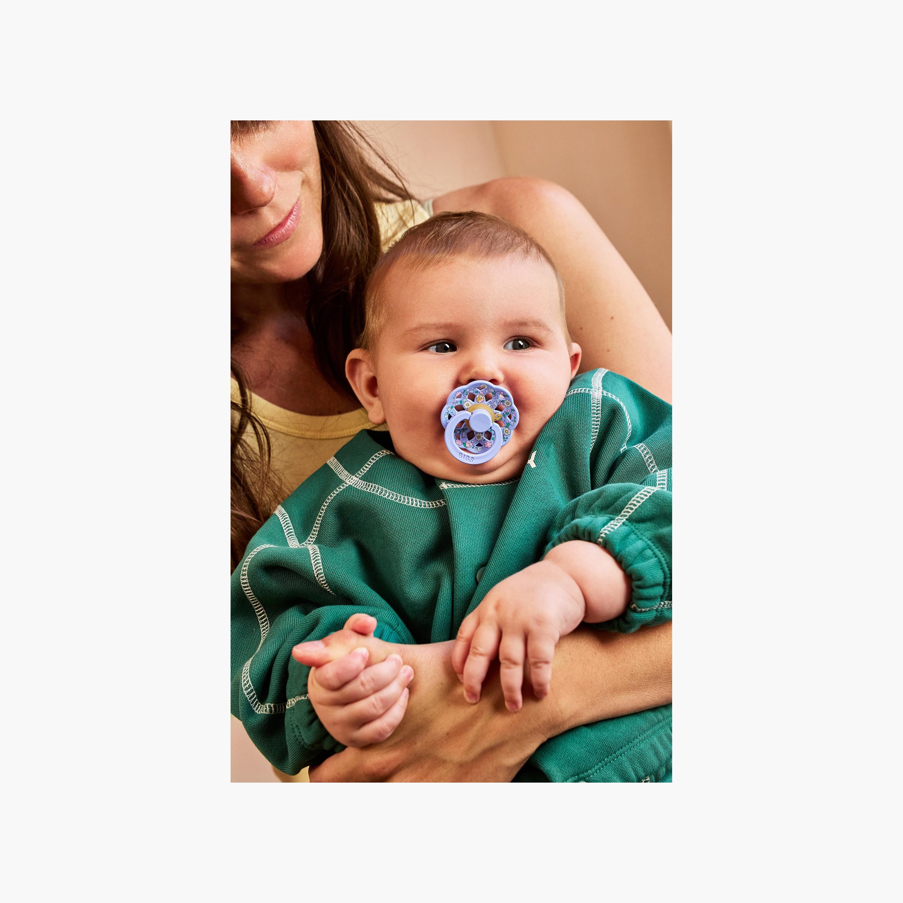 Bibs 2-Piece Liberty Boheme Chloe Meadow Latex Pacifier Set - Size 2-baby-feeding-pacifiers-image-12