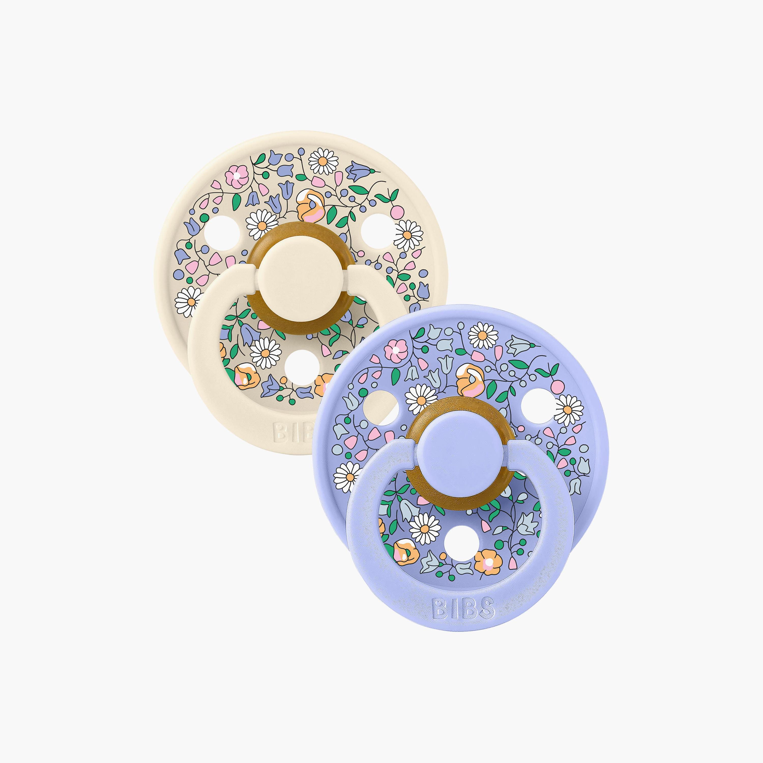 Bibs 2-Piece Liberty Colour Chloe Meadow Latex Pacifier Set - Size 1-baby-feeding-pacifiers-image-8