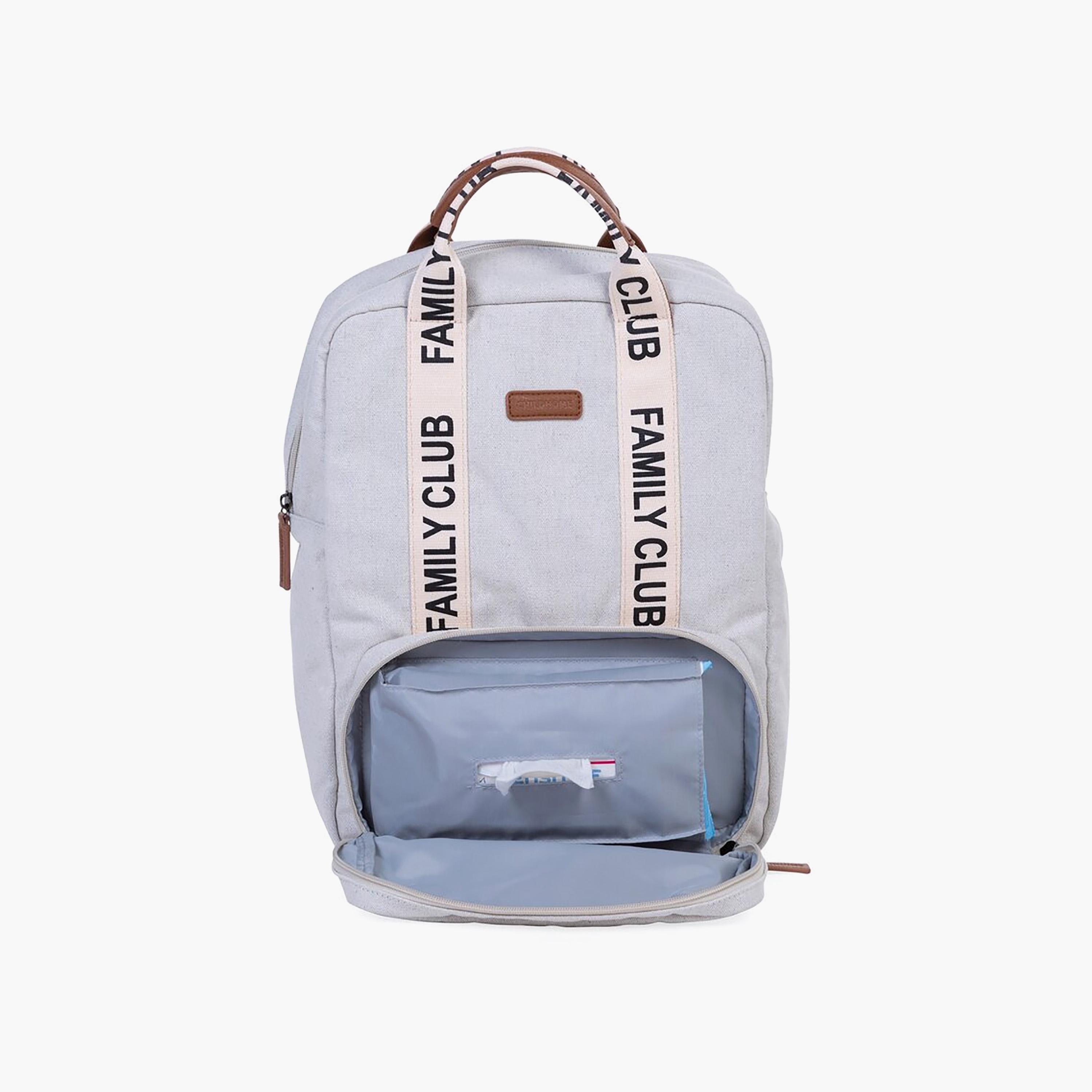 حقيبة ظهر للحفاضات قماشية (فاميلي كلوب سيجنتشر) من تشايلد هوم-baby-gear-diaperbags-image-5