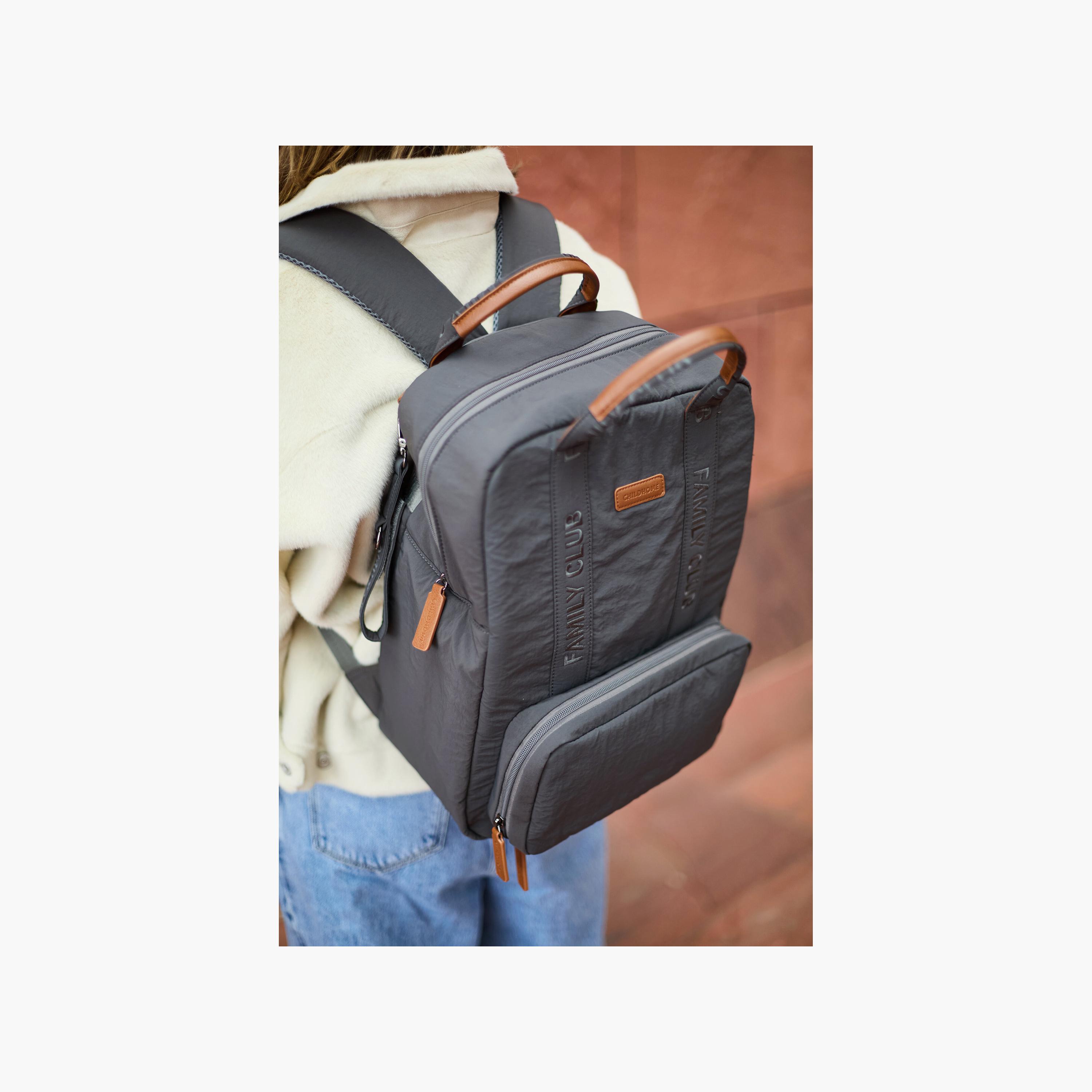 حقيبة ظهر للحفاضات عصرية (فاميلي كلوب سيجنتشر أوربان) من تشايلد هوم-baby-gear-diaperbags-image-15