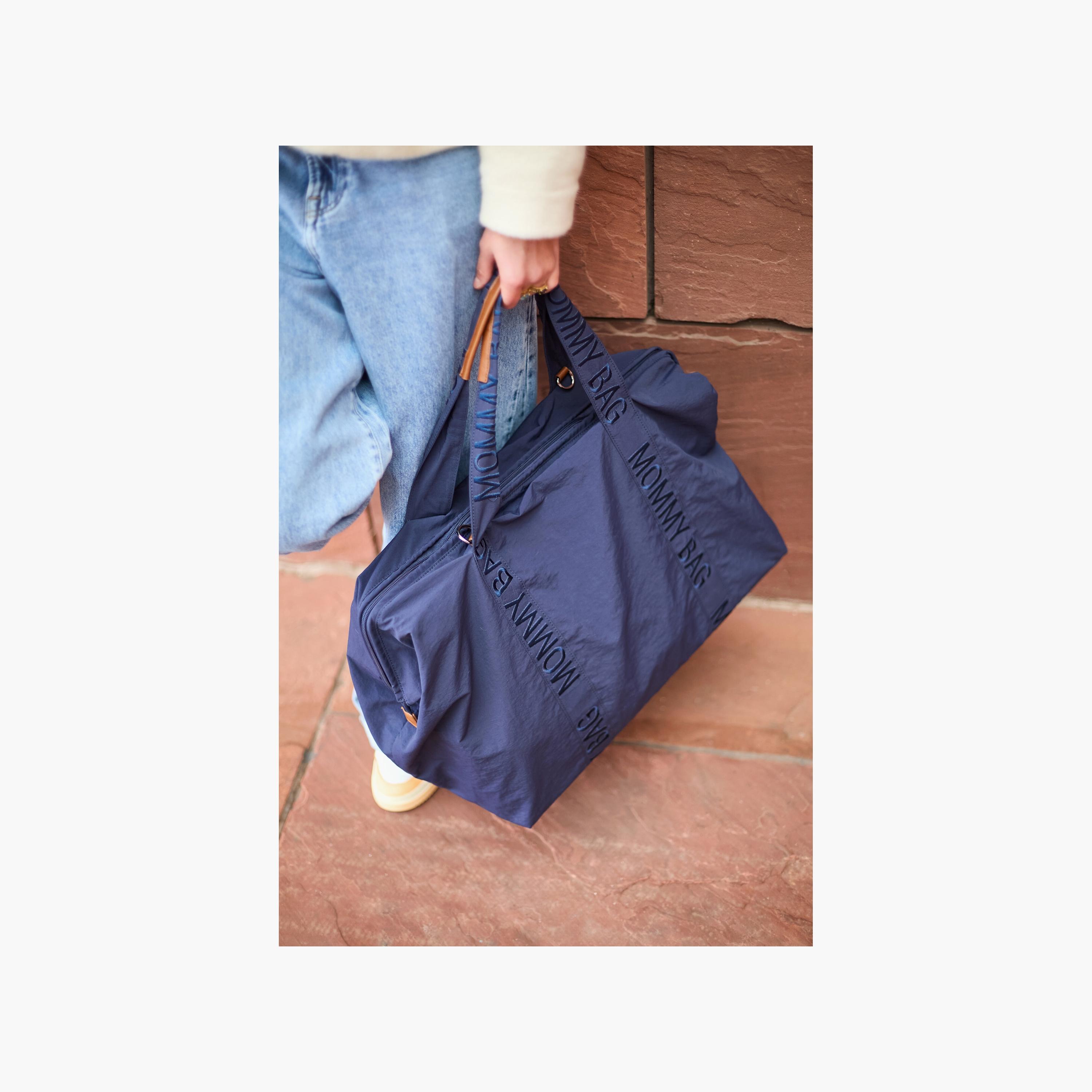 Childhome Signature Urban Mommy Diaper Bag with Changing Mat-baby-gear-diaperbags-image-2