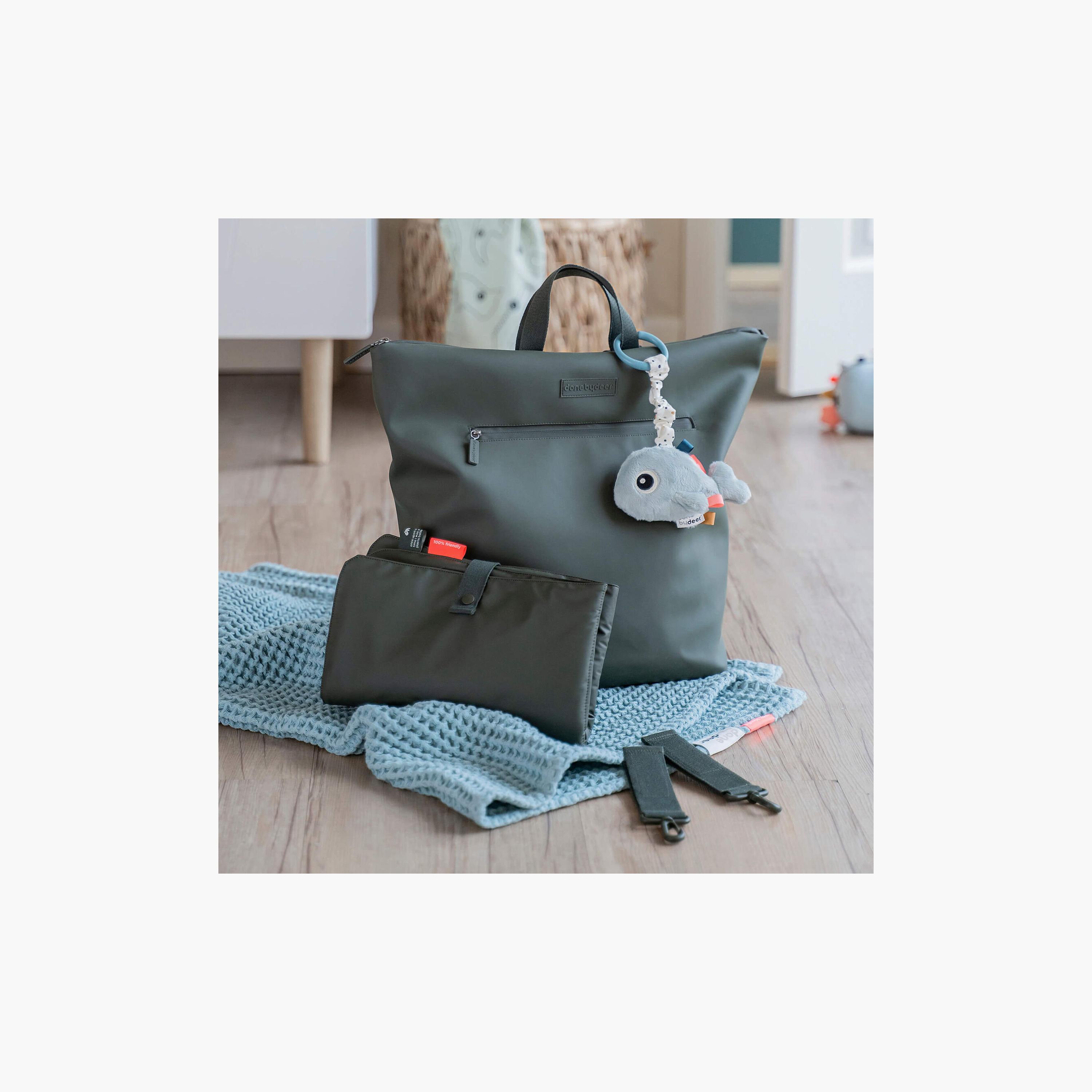 Done By Deer Quilted Changing Diaper Backpack with Changing Mat & Pram Hooks-baby-gear-diaperbags-image-10