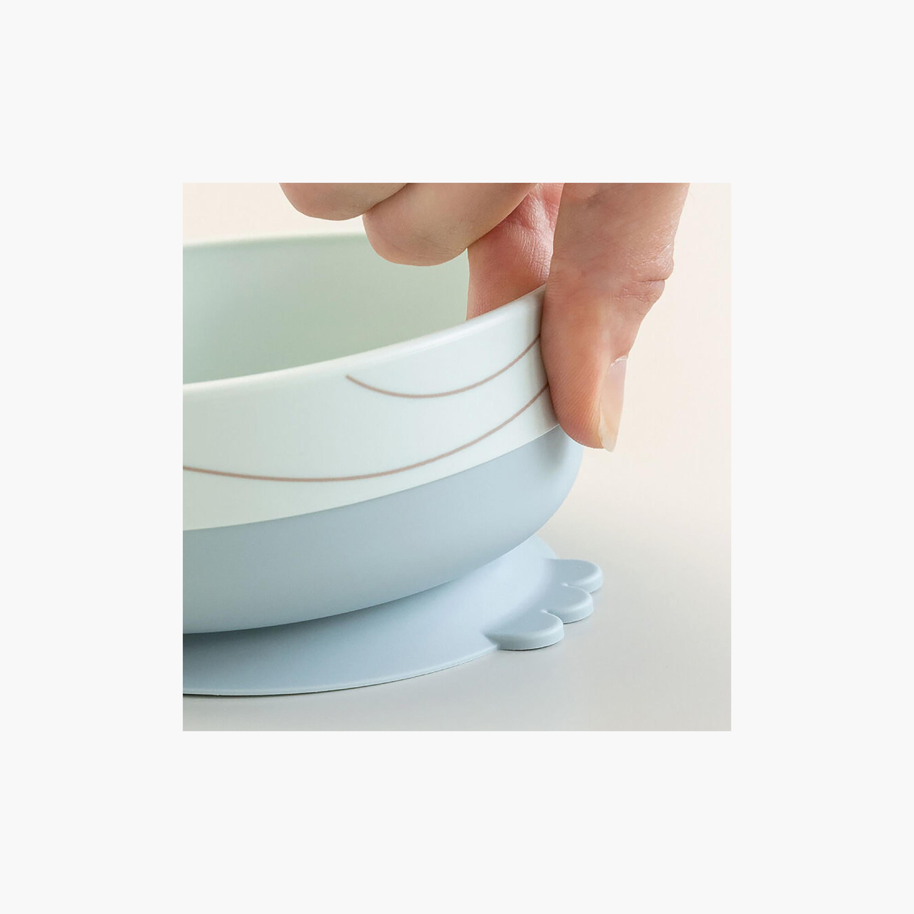 طقم عشاء للأطفال "فودي" بتصميم الحوت والي لون أزرق من دون باي دير-baby-feeding-mealtimeessentials-image-9