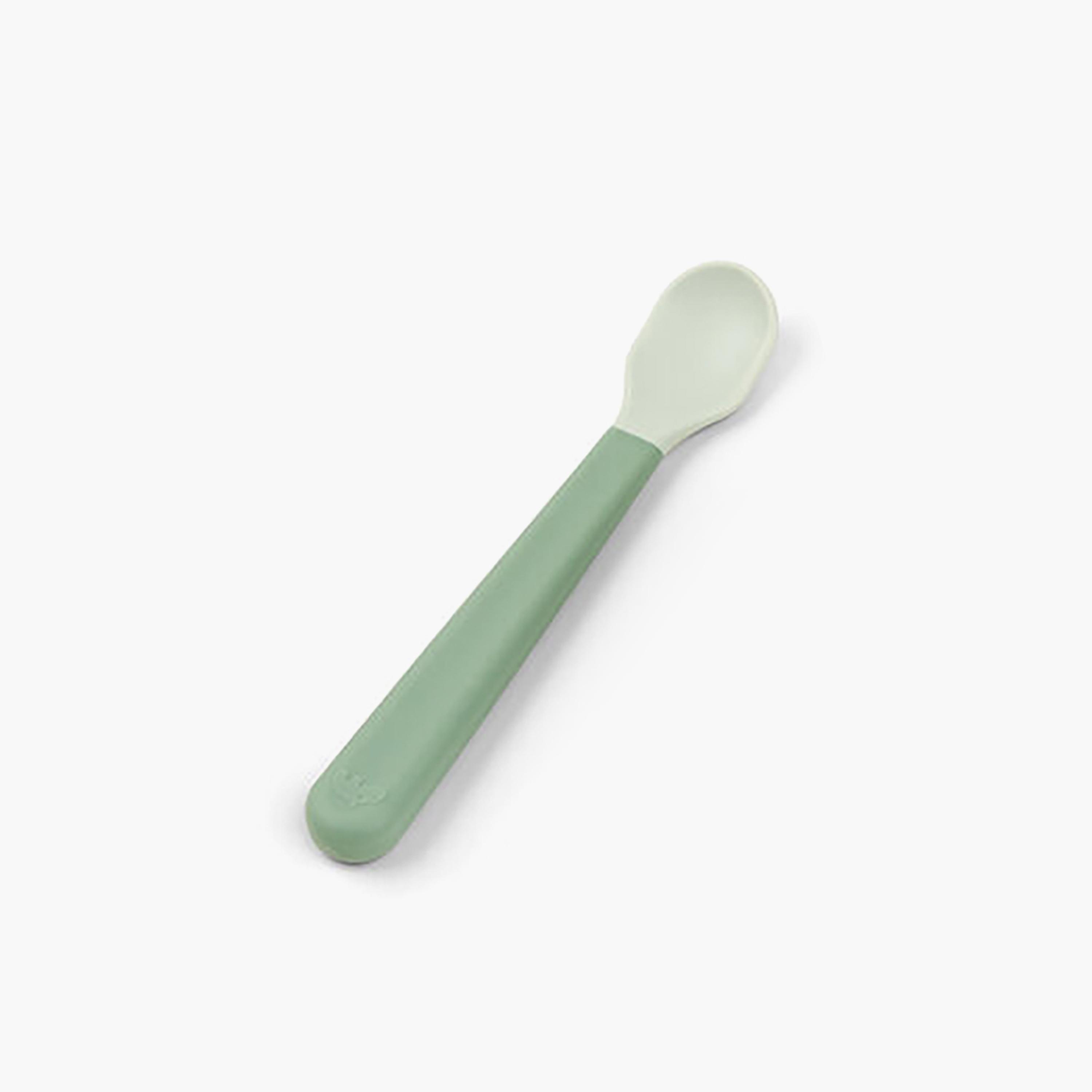 طقم الوجبة الأولى للأطفال "فودي" بتصميم غيوم السعادة لون أخضر من دون باي دير-baby-feeding-mealtimeessentials-image-4
