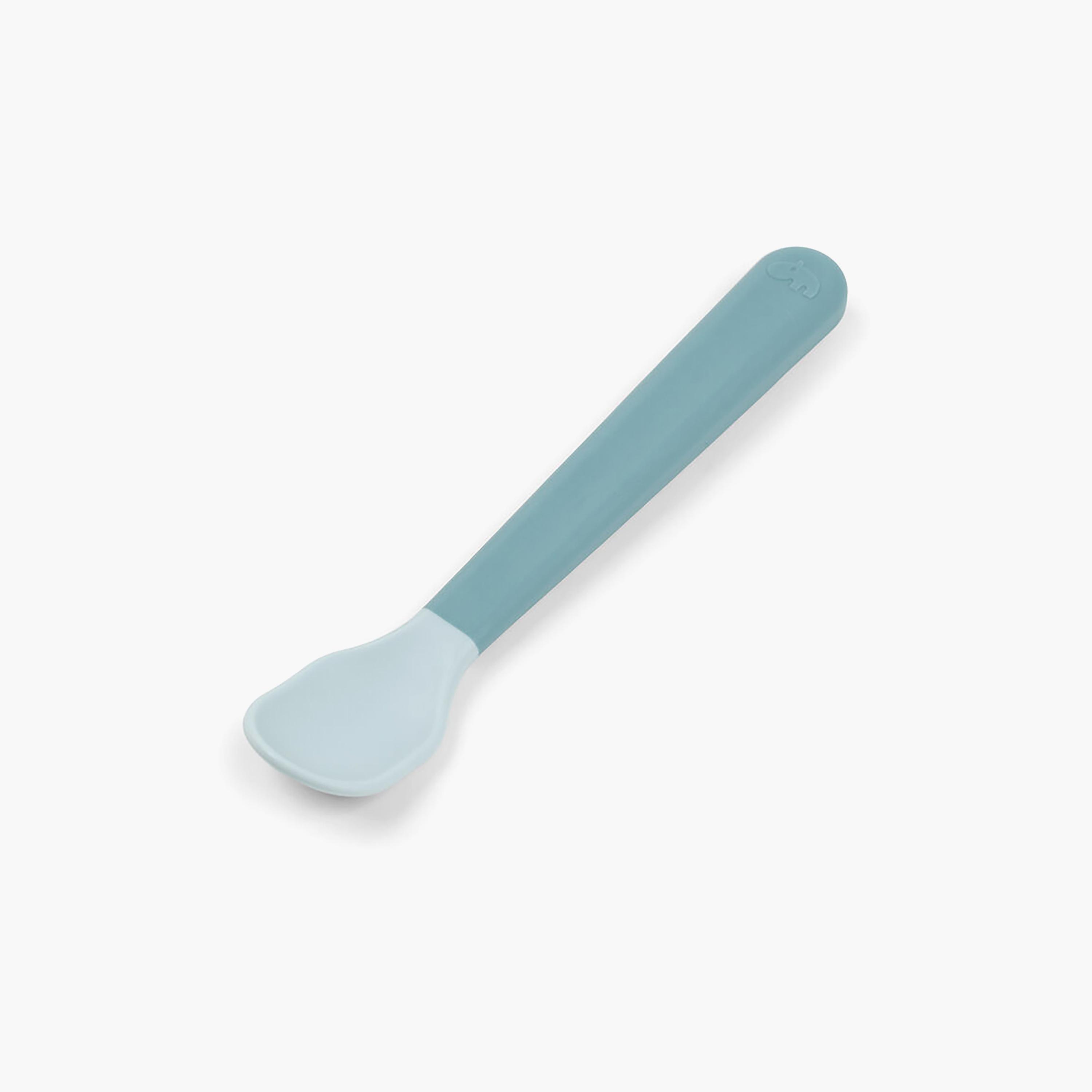 طقم الوجبة الأولى للأطفال "فودي" بتصميم الفيل إلفي لون أزرق من دون باي دير-baby-feeding-mealtimeessentials-image-5