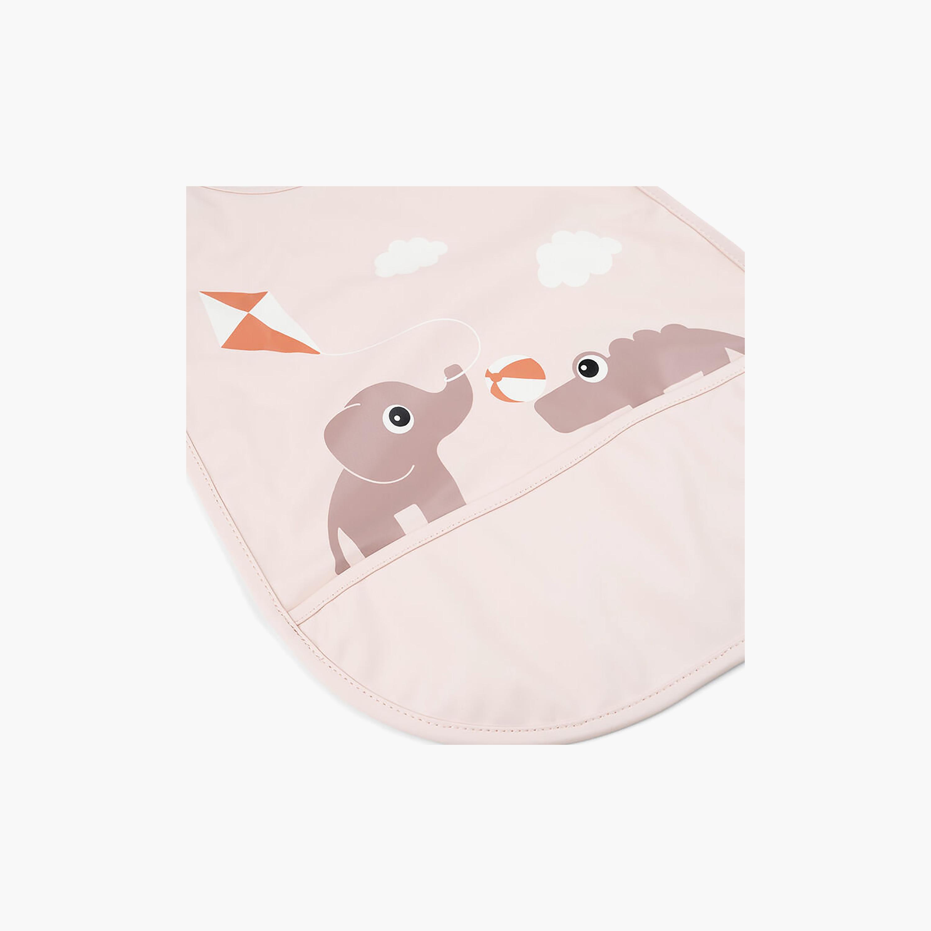 مريلة أطفال بشريط لاصق (فيلكرو) من دون باي دير-baby-feeding-bibs-image-5