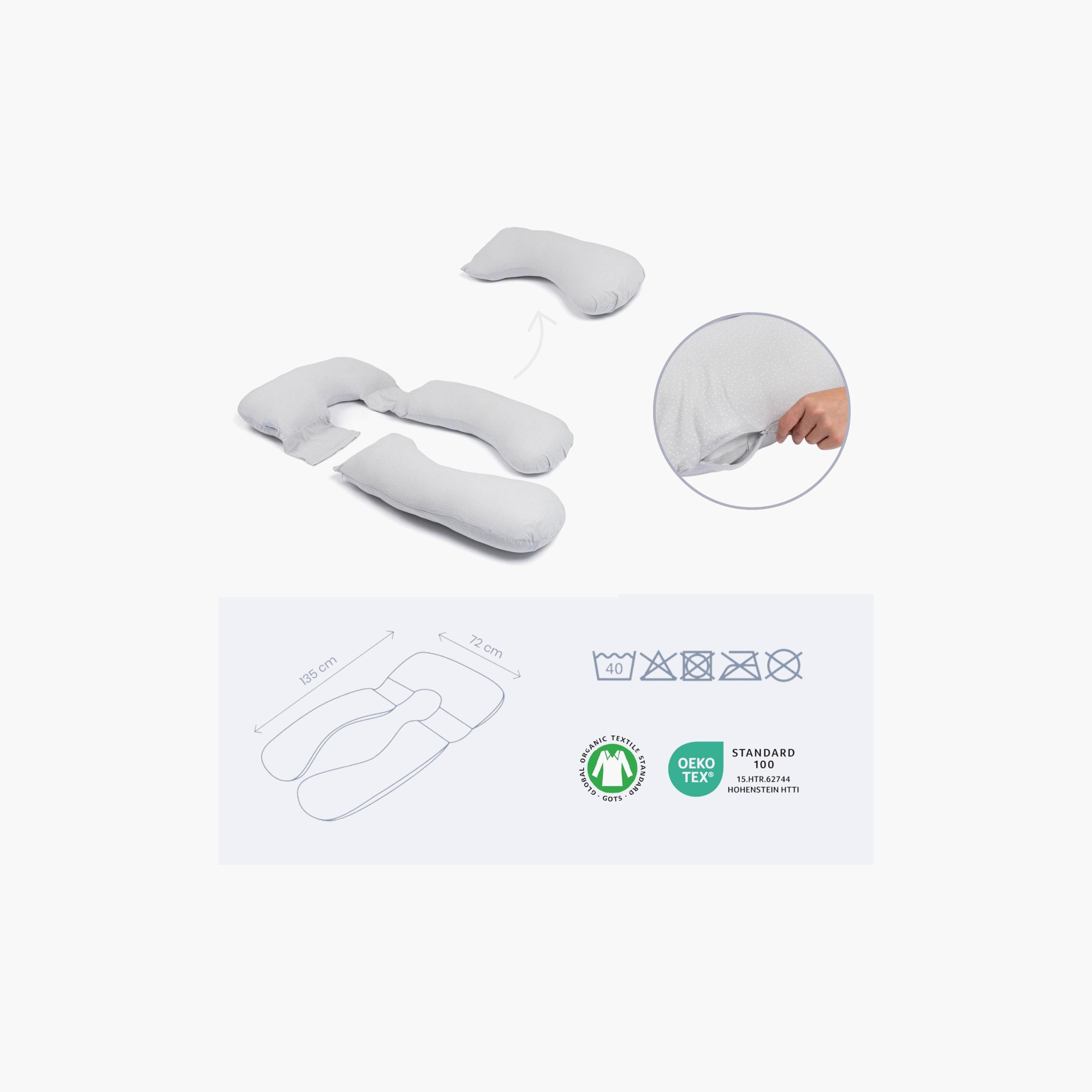 Doomoo Maxxy Little Dots Maternity Pillow-baby-maternalcare-pregnancypillows-image-3