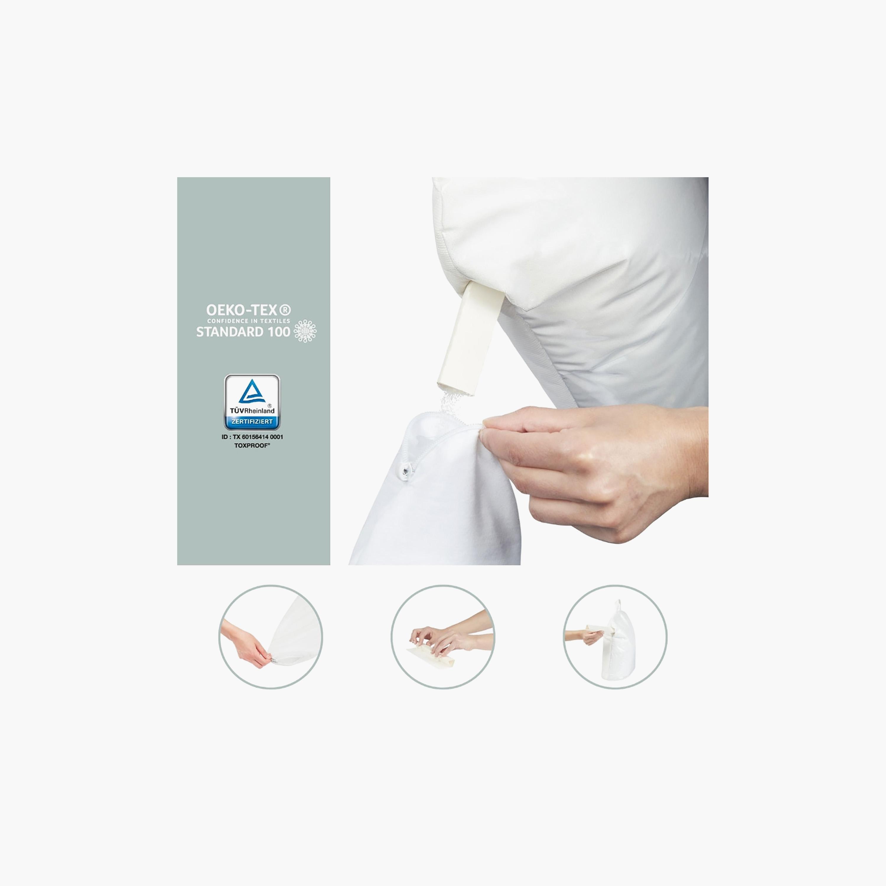 حقيبة حشوة بديلة لوسائد الأمومة والرضاعة سعة 10 لتر من دومو-baby-maternalcare-pregnancypillows-image-4