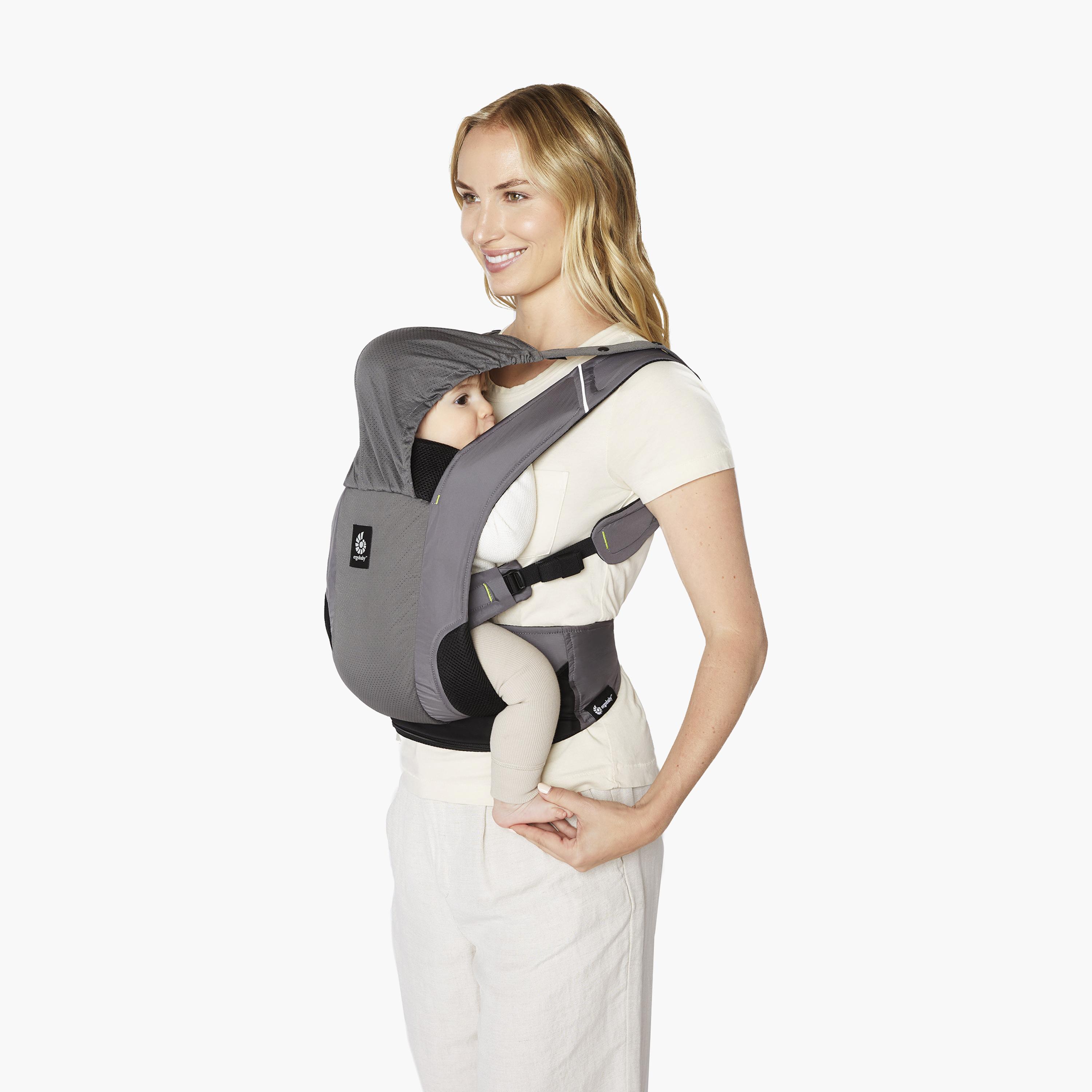 Ergobaby Away Graphic Baby Carrier with Storage Pouch-baby-gear-babycarriers-image-2