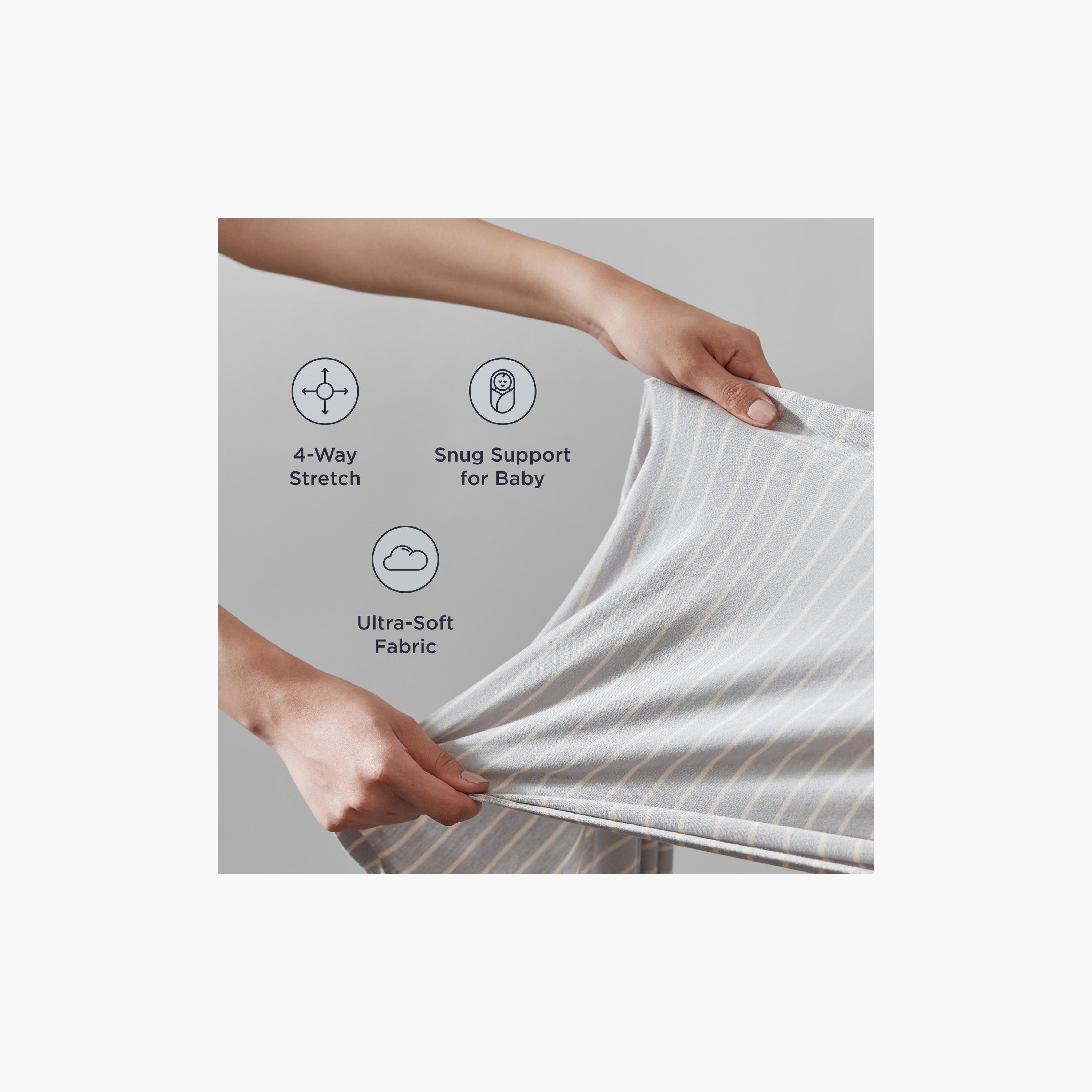 Ergobaby Aura Sustainably Sourced Knit Baby Wrap-baby-gear-babycarriers-image-7
