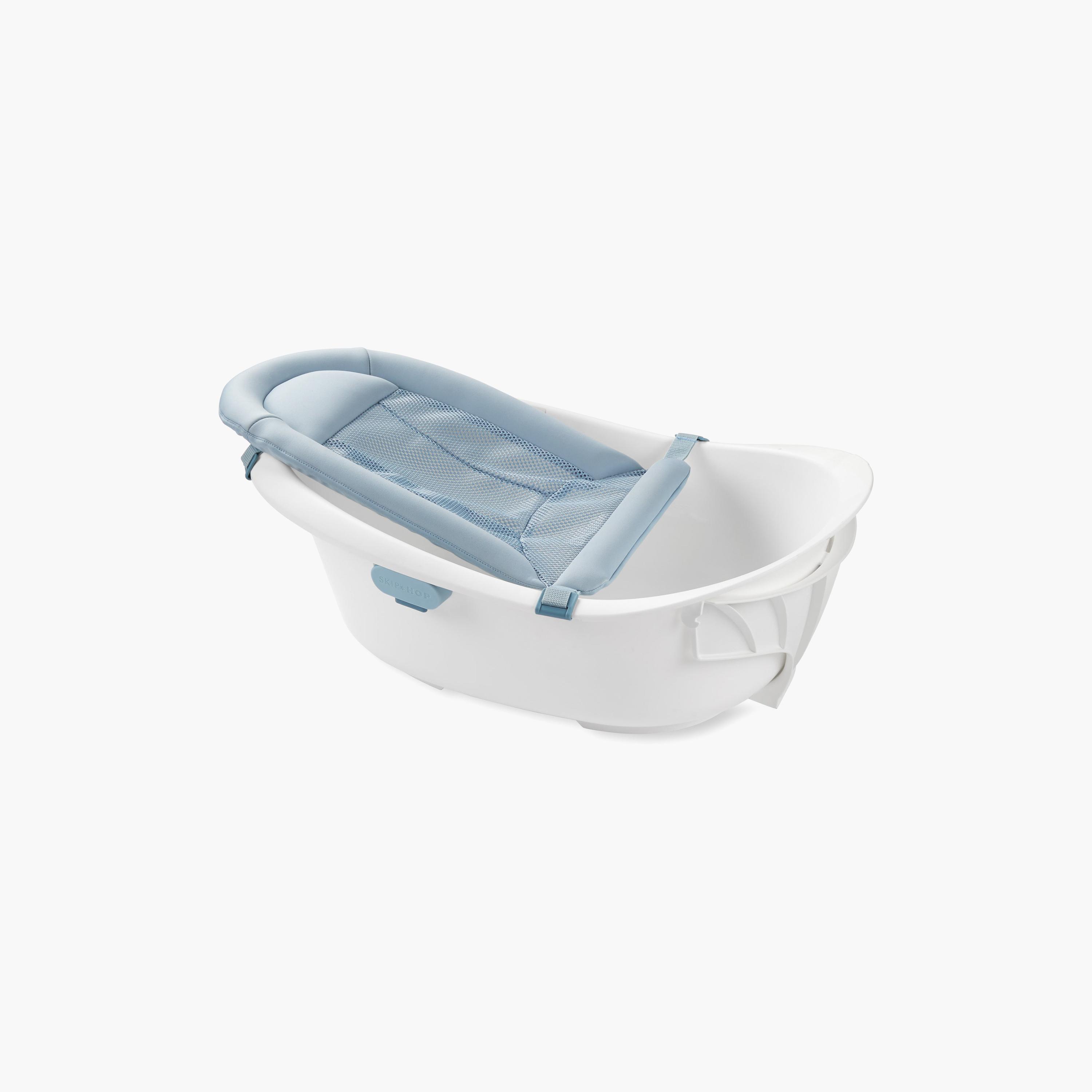 حوض استحمام للأطفال 4 في 1 مع شلال شطف (ويف رينسر) من سكيب هوب-baby-bathandcare-bathtubs-image-2