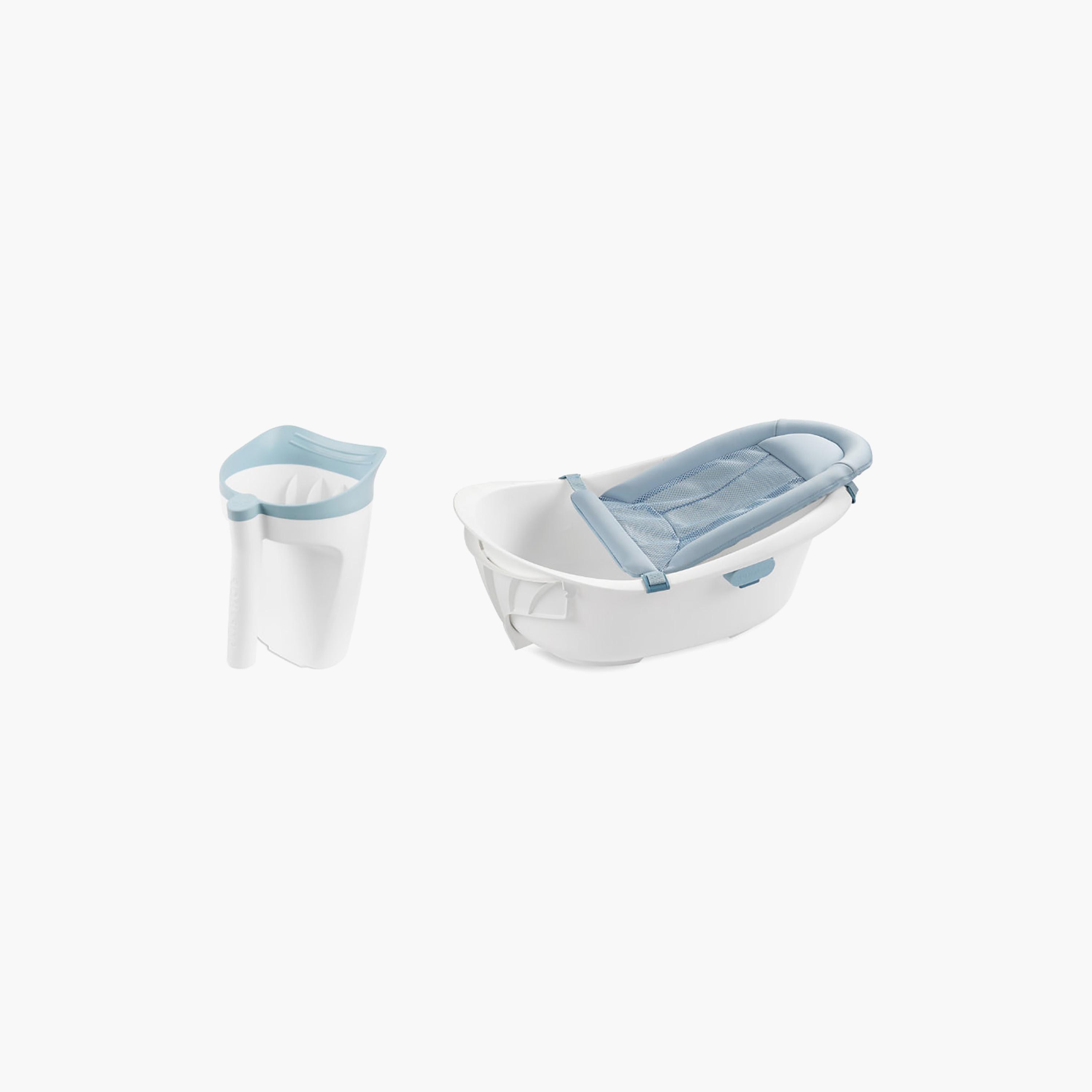 حوض استحمام للأطفال 4 في 1 مع شلال شطف (ويف رينسر) من سكيب هوب-baby-bathandcare-bathtubs-image-4